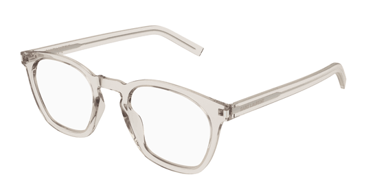 Beige Eyeglasses Saint Laurent 889652263434