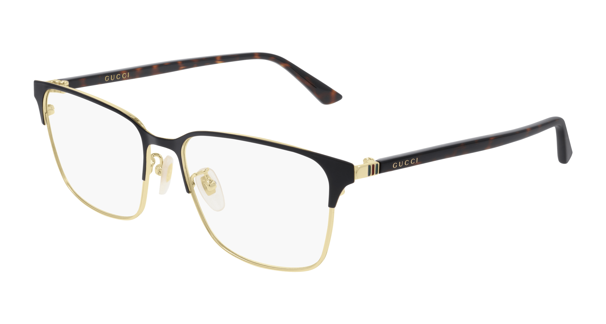 Gold Eyeglasses Gucci 889652296913