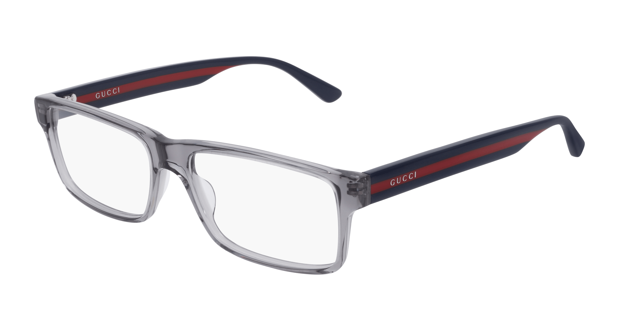 Grey Eyeglasses Gucci 889652296302