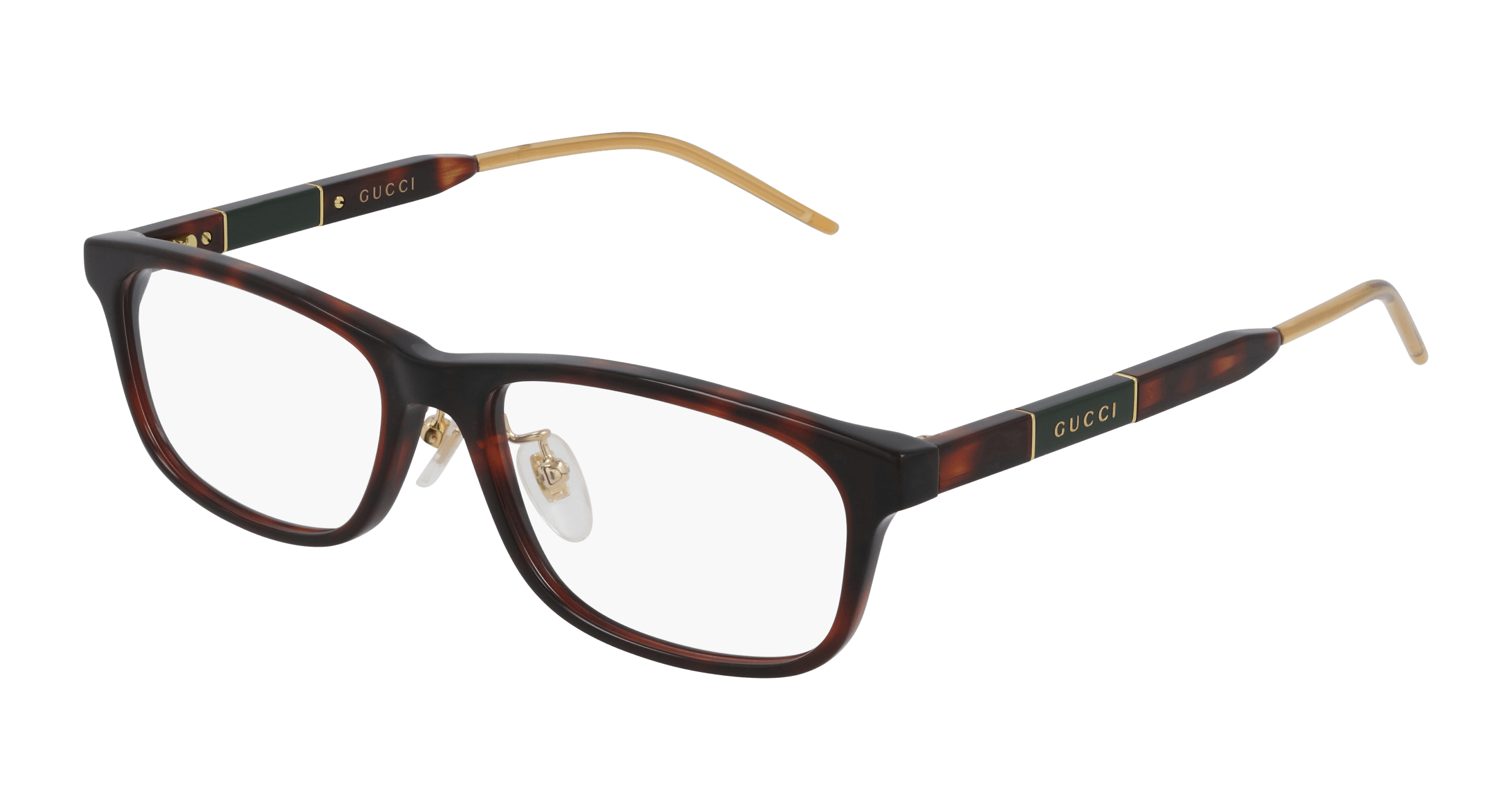 Havana Eyeglasses Gucci 889652312484