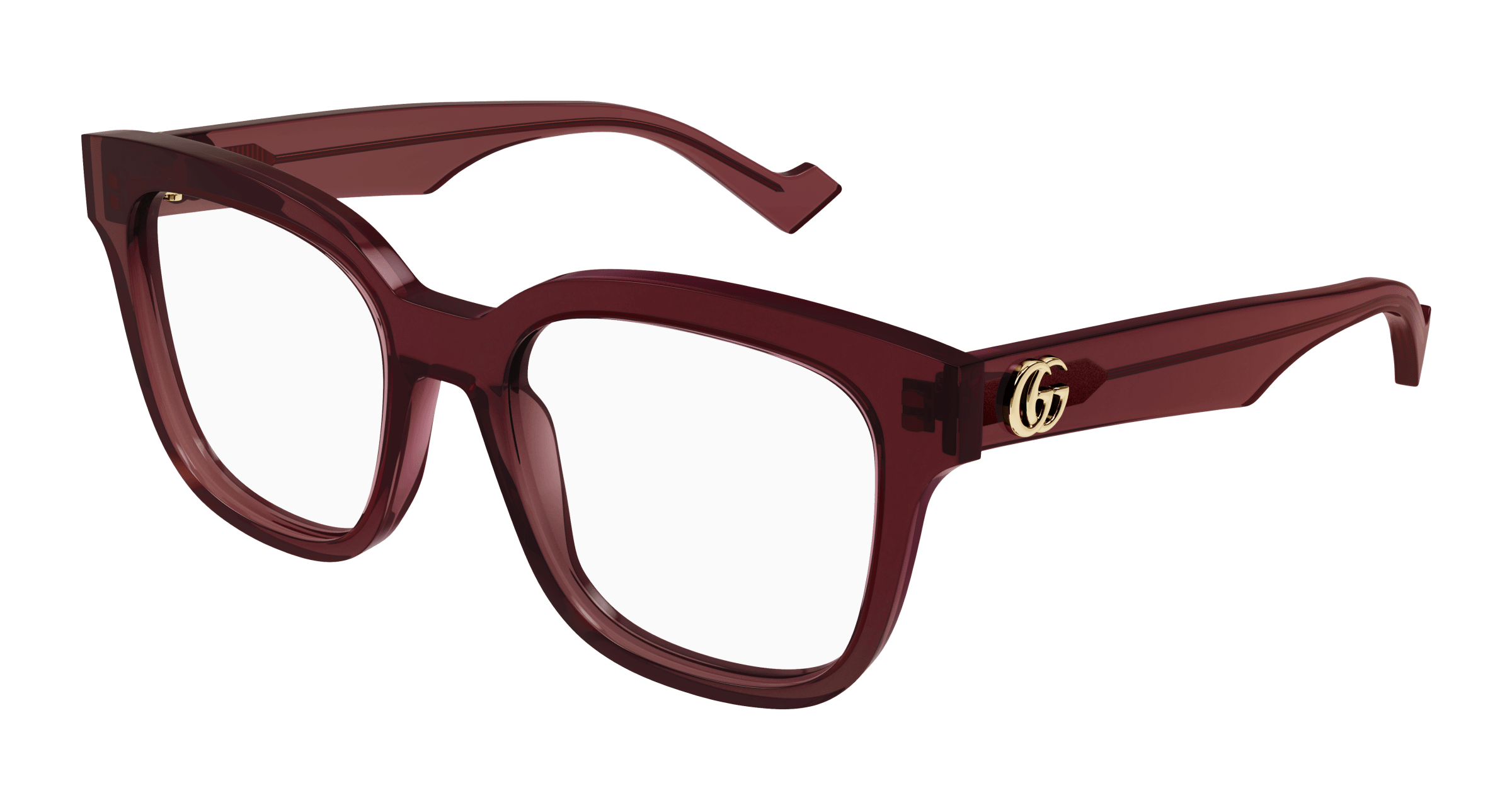 Burgundy Eyeglasses Gucci 889652341293