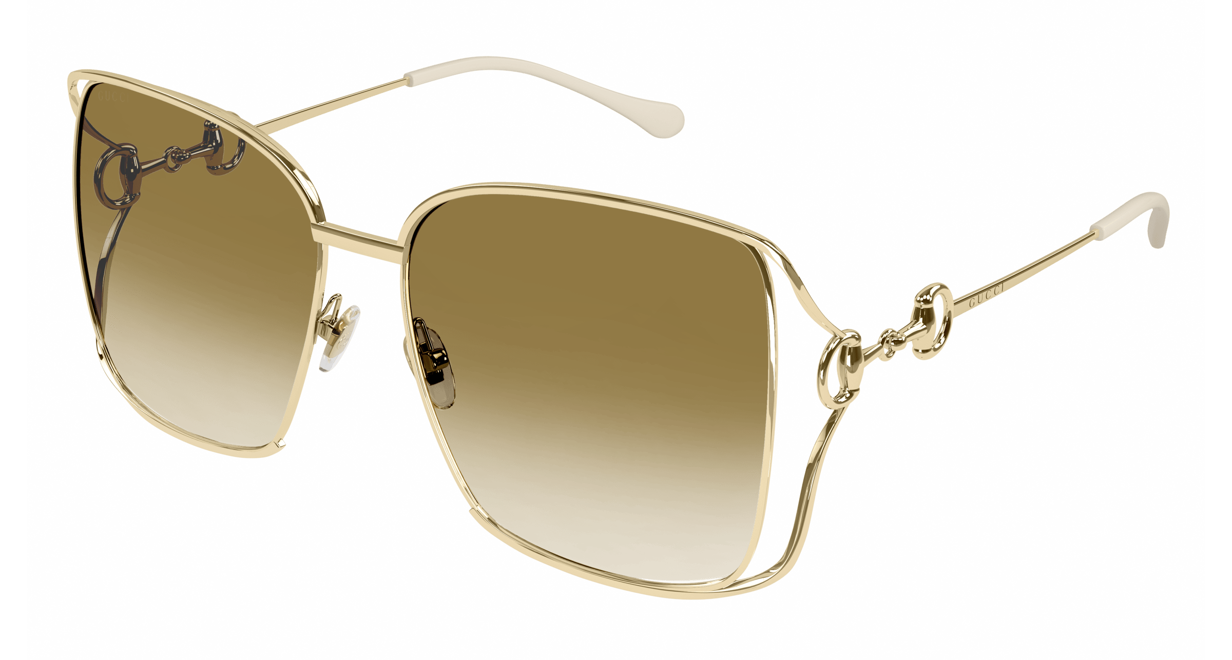 Gold Sunglasses Gucci 889652356518