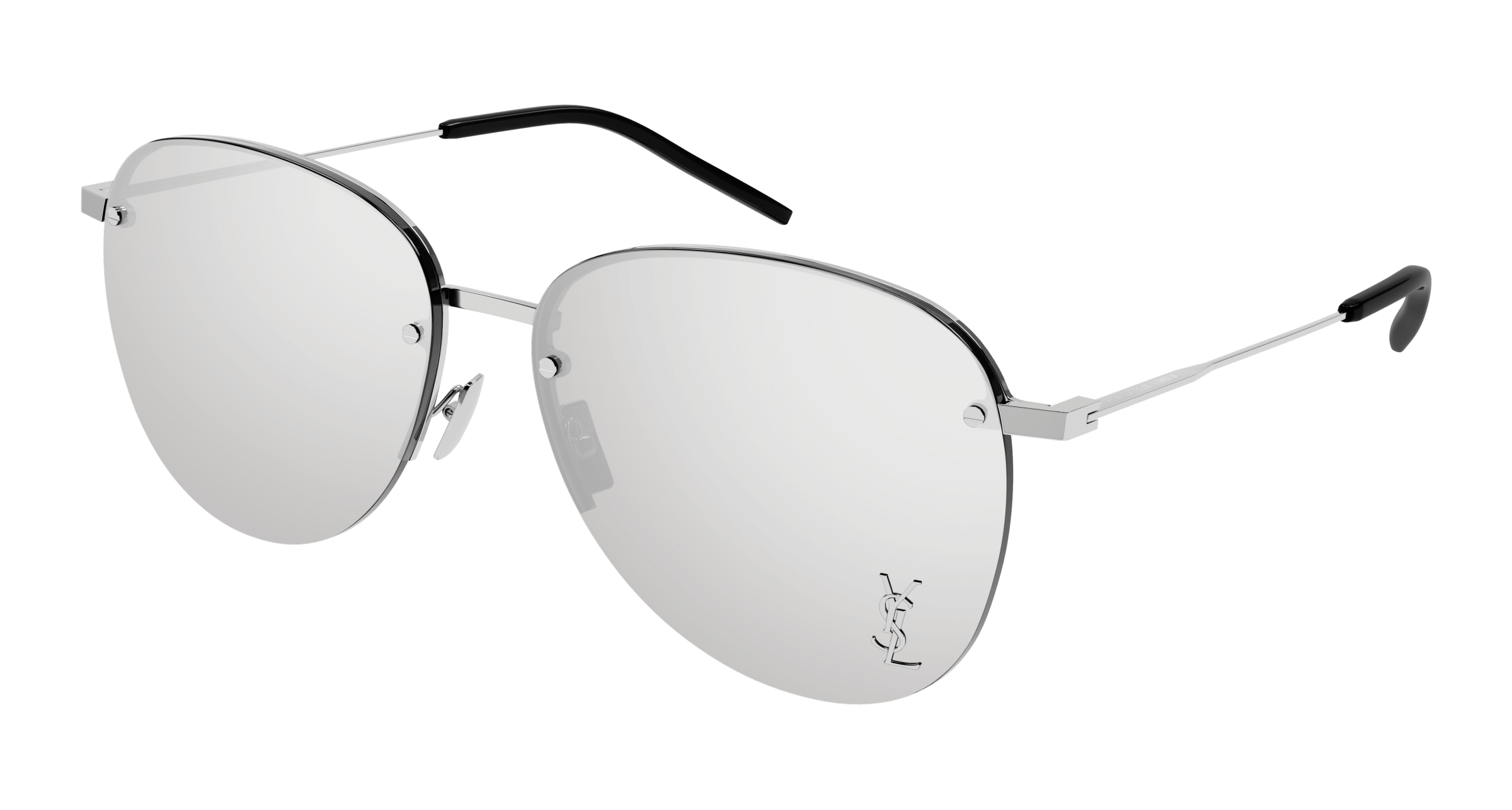 Silver Sunglasses Saint Laurent 889652340968