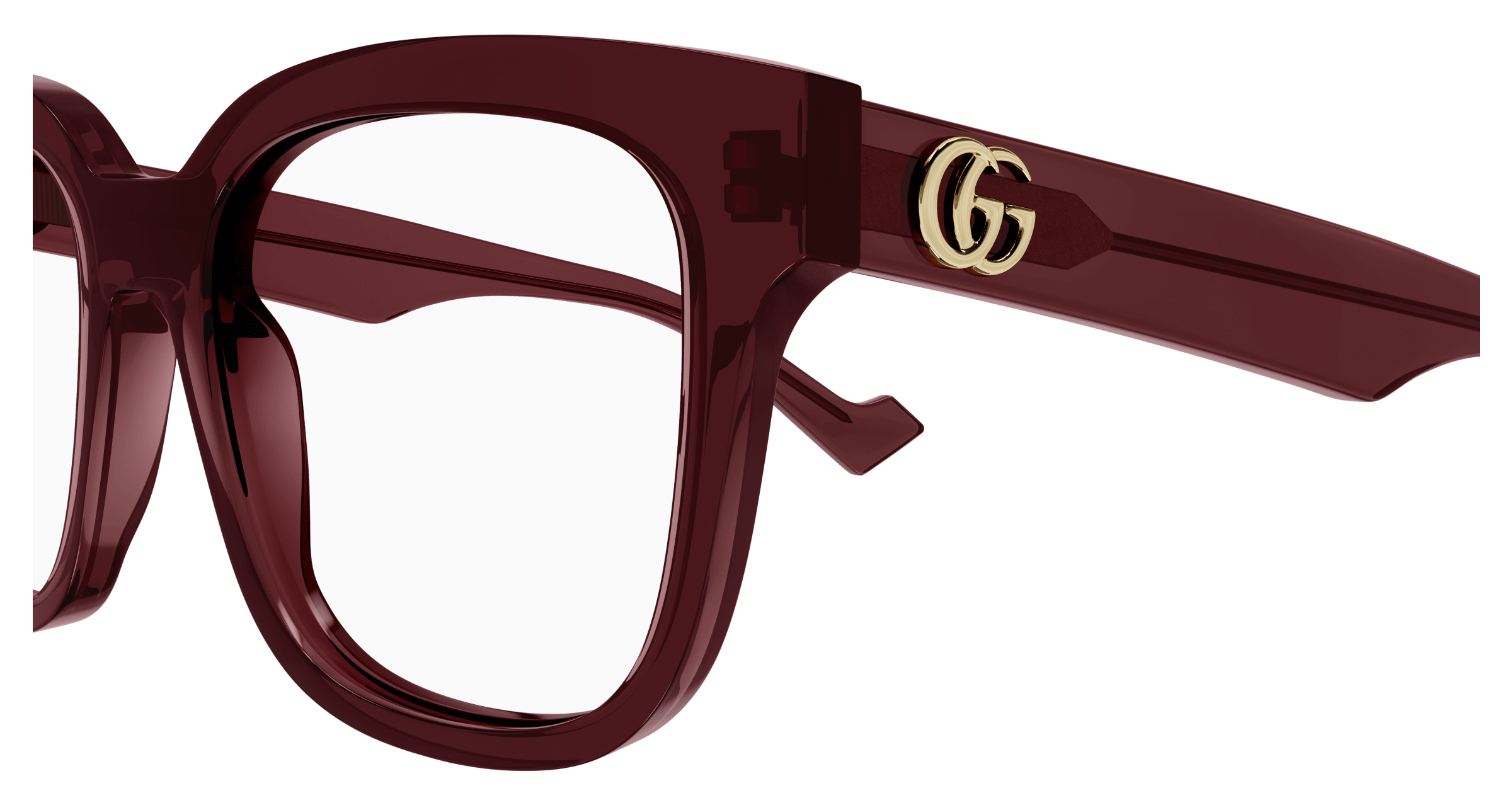 Burgundy Eyeglasses Gucci 889652341293