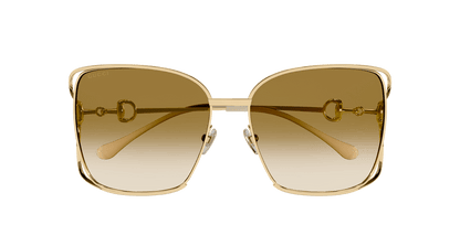 Gold Sunglasses Gucci 889652356518