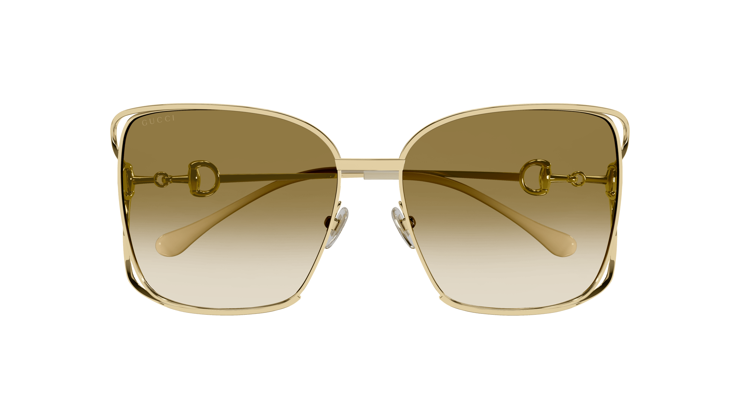 Gold Sunglasses Gucci 889652356518