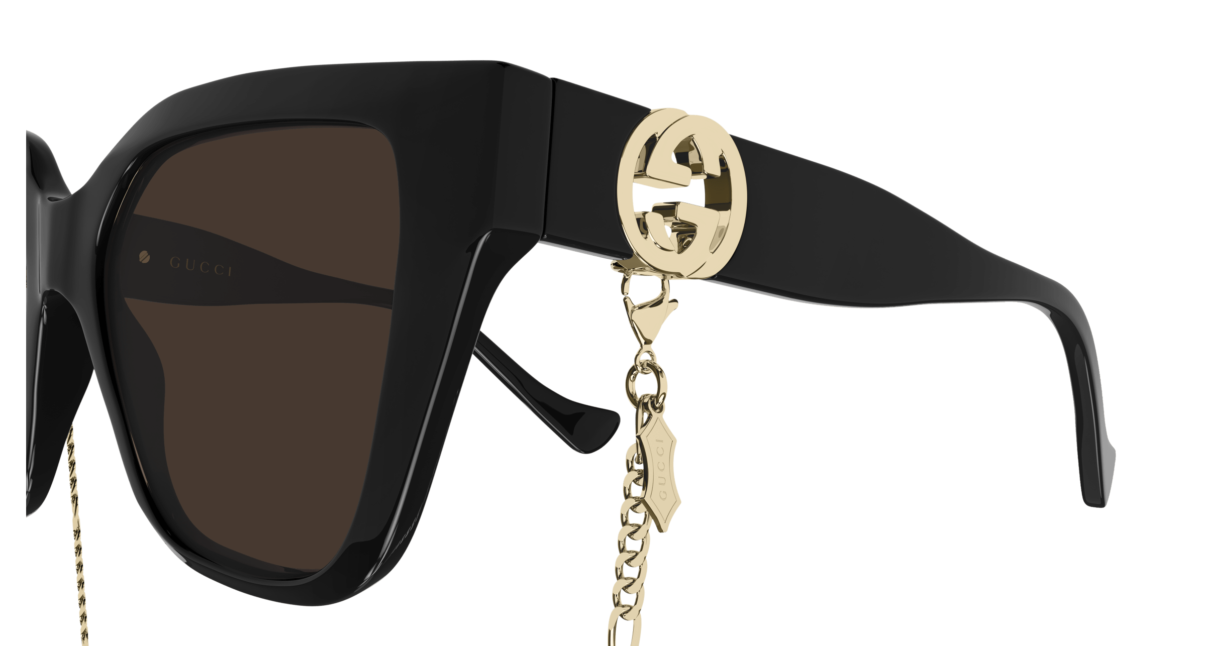 Black Sunglasses Gucci 889652356921