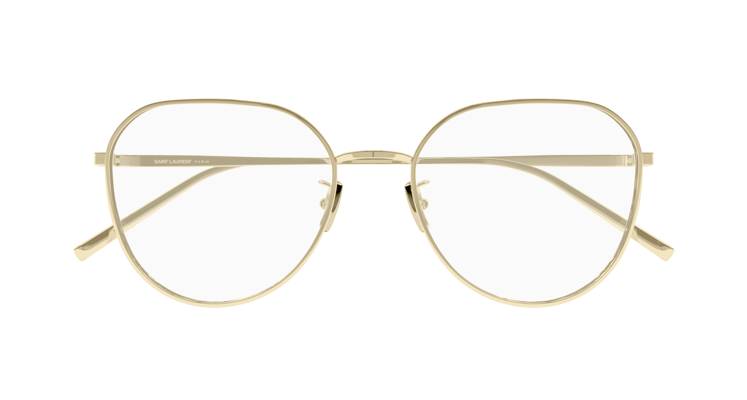 Gold Eyeglasses Saint Laurent 889652356648