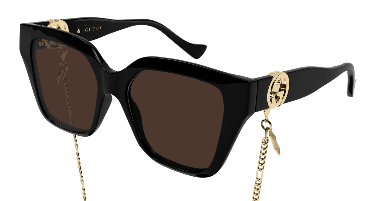 Black Sunglasses Gucci 889652356921