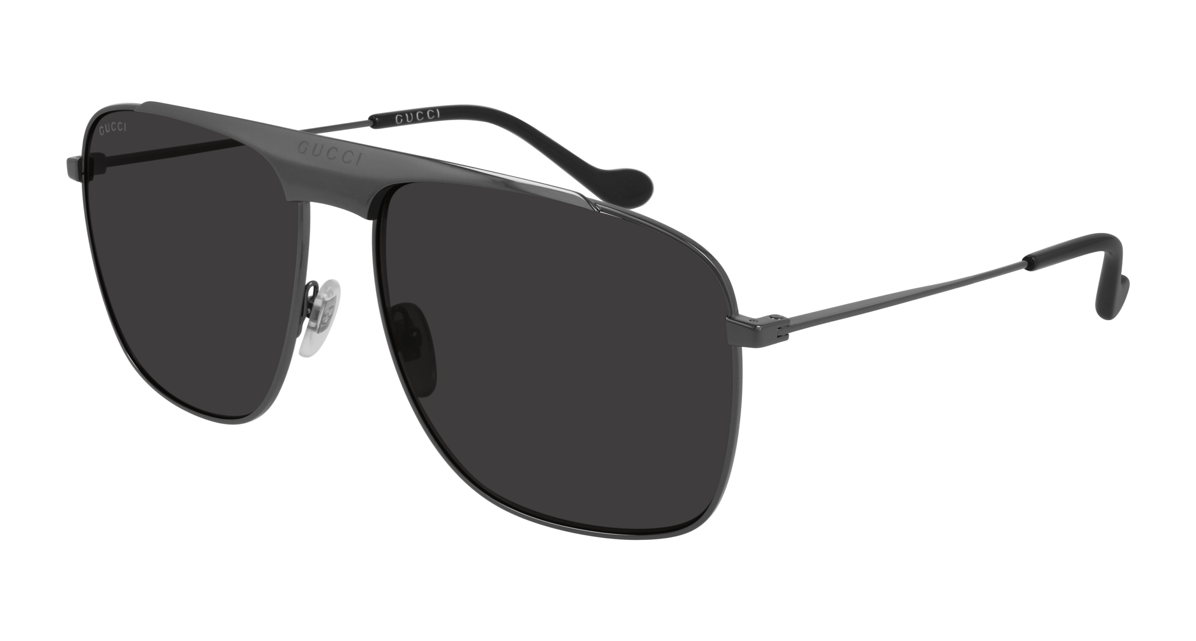 Gunmetal Sunglasses Gucci 889652325804