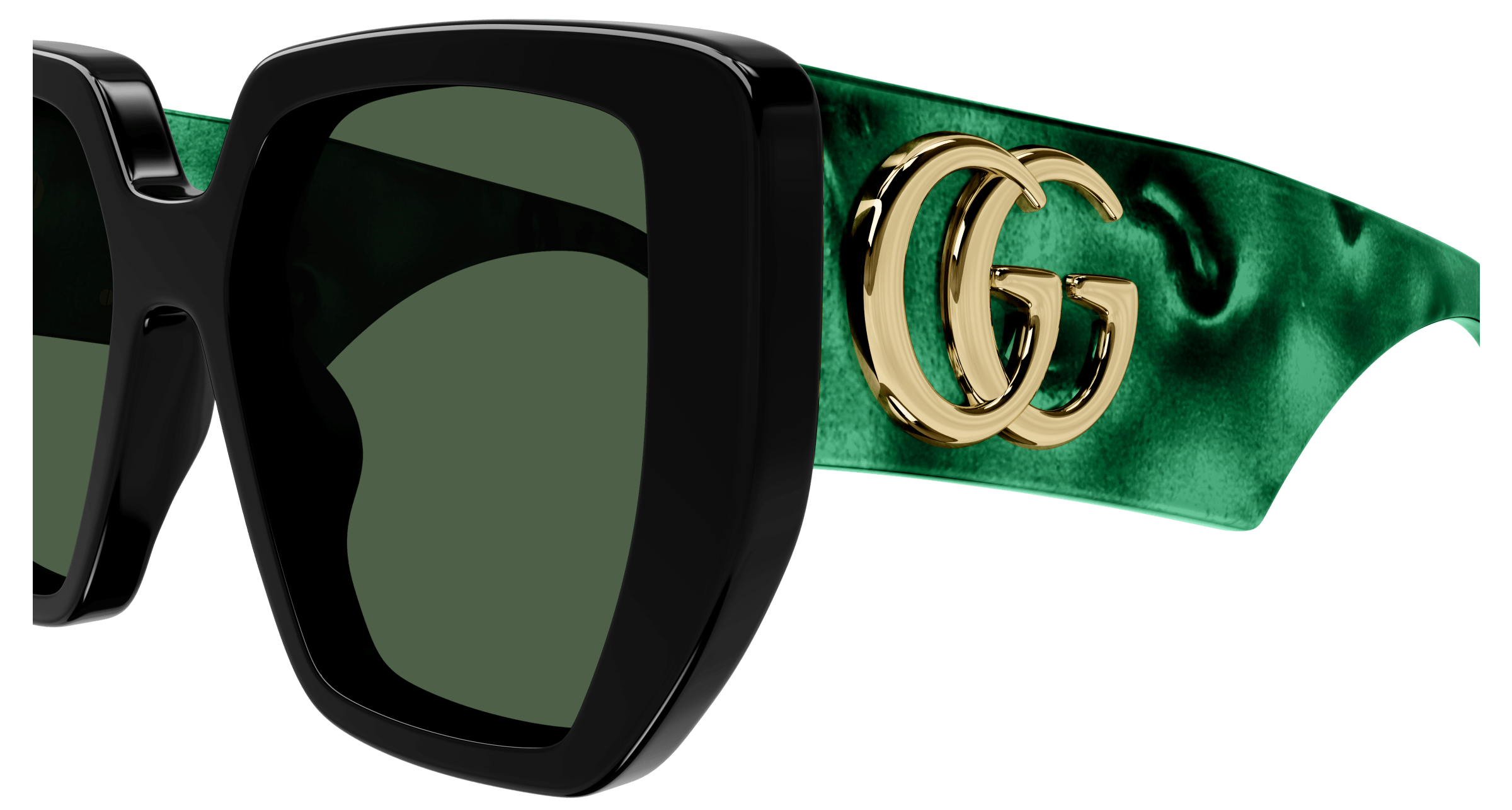 Black Sunglasses Gucci 889652341026