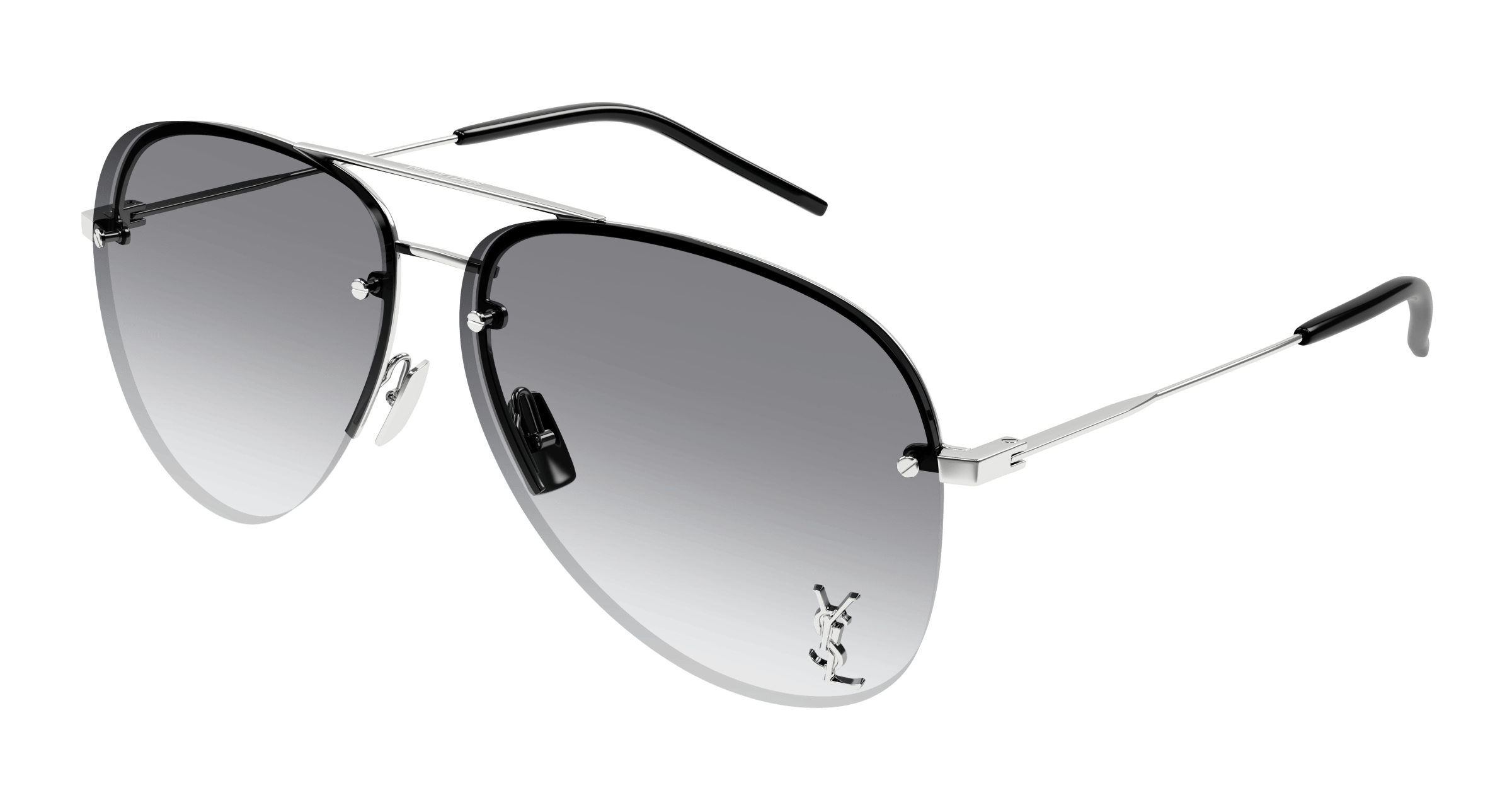 Silver Sunglasses Saint Laurent 889652336718