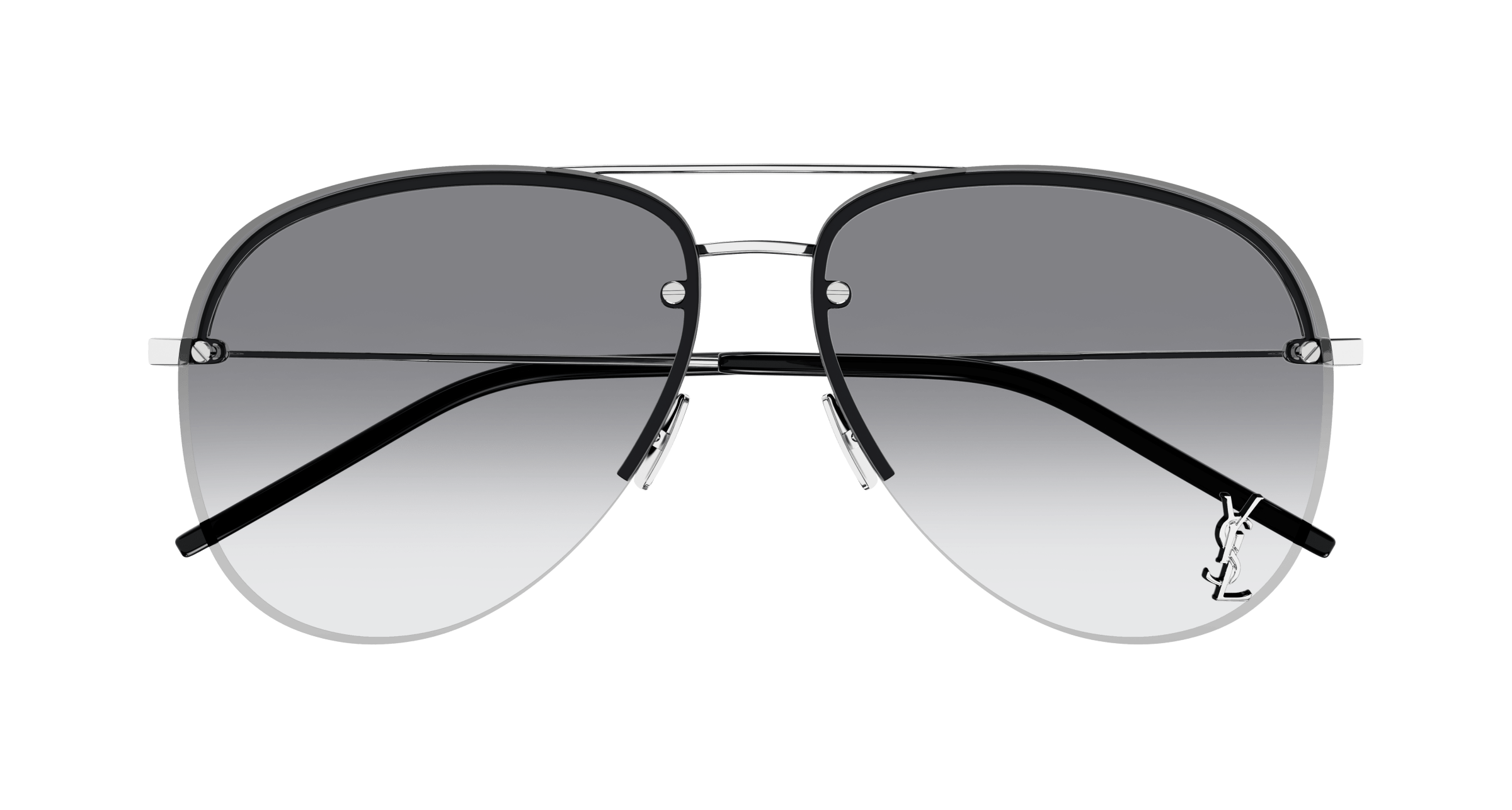 Silver Sunglasses Saint Laurent 889652336718