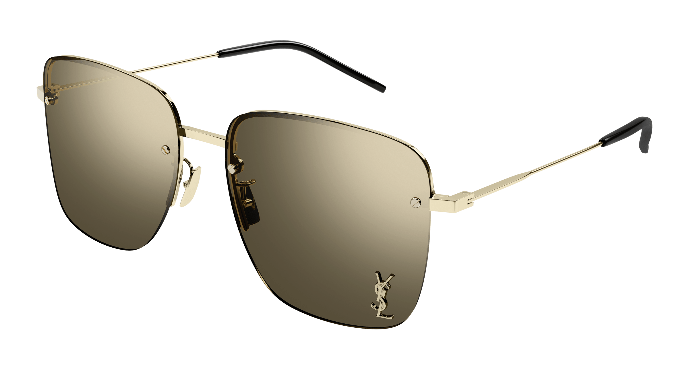 Gold Sunglasses Saint Laurent 889652338743