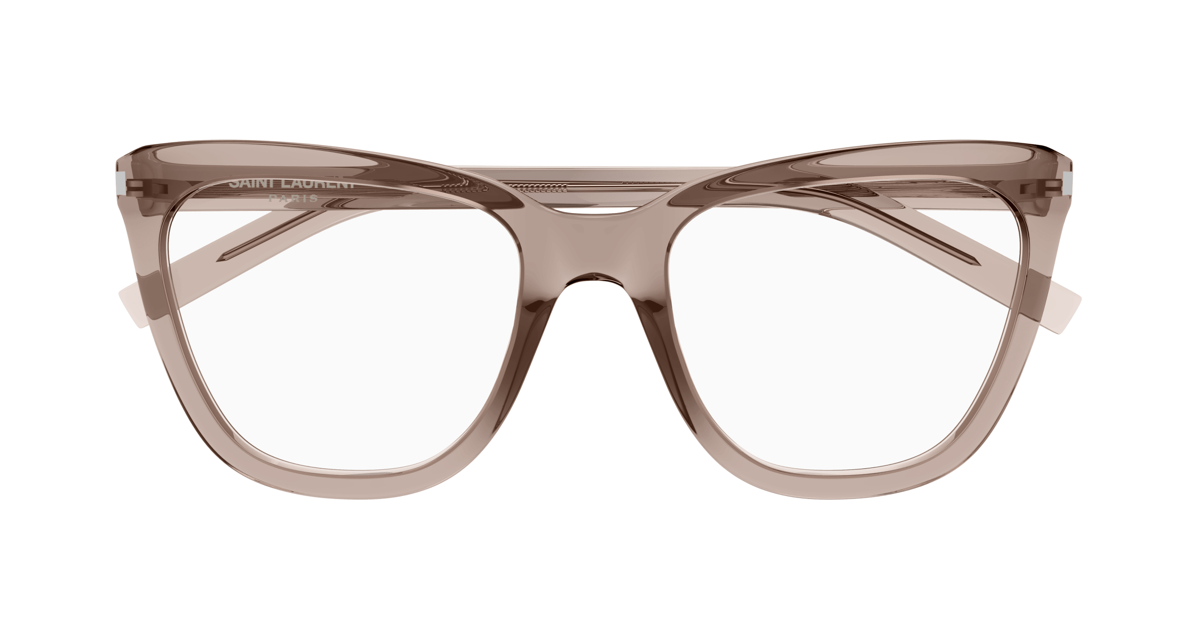 Brown Eyeglasses Saint Laurent 889652404059