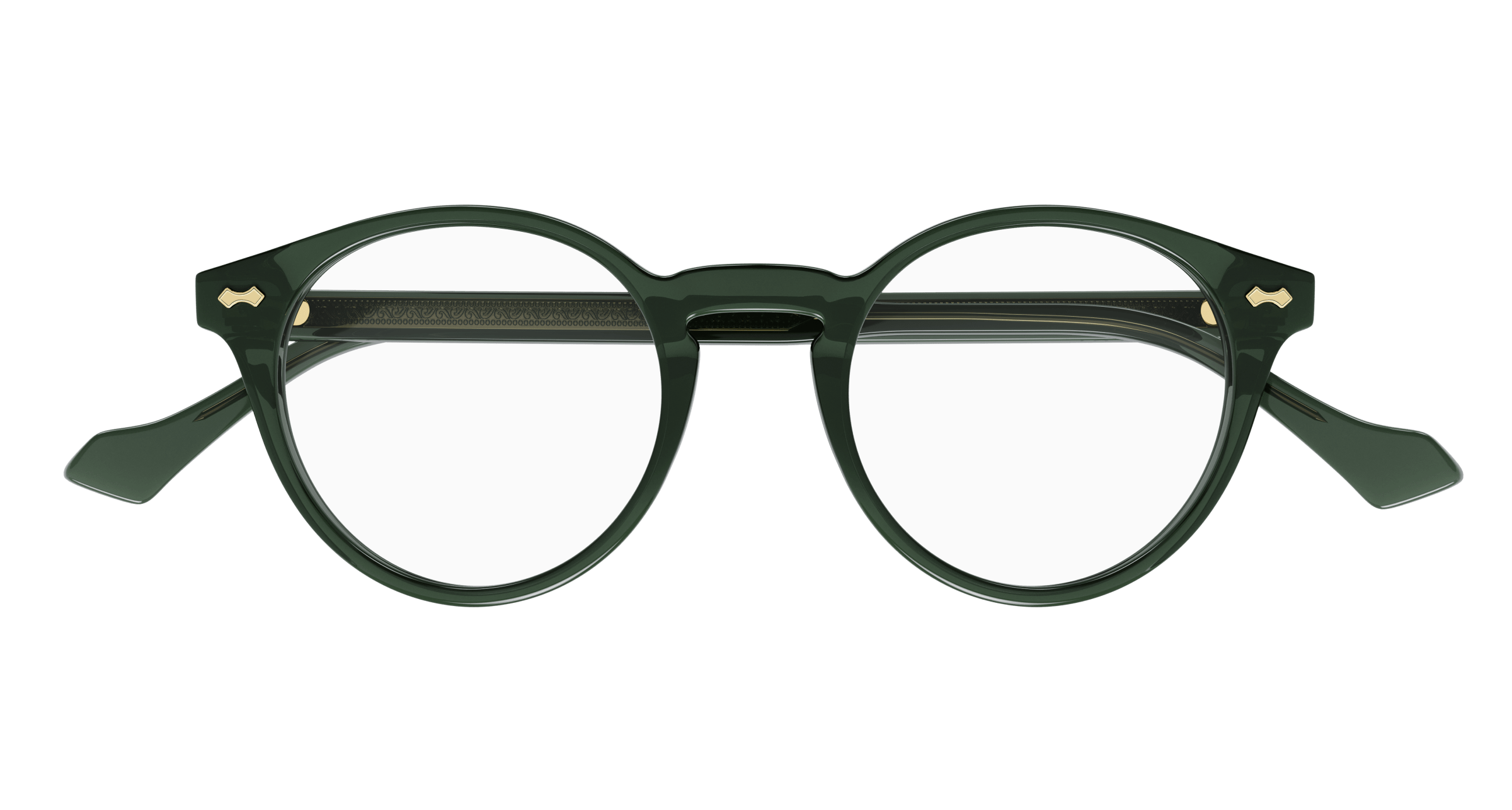 Green Eyeglasses Gucci 889652407265