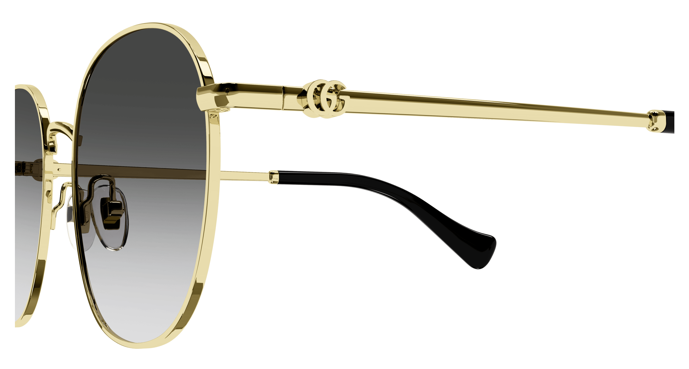 Gold Sunglasses Gucci 889652375892