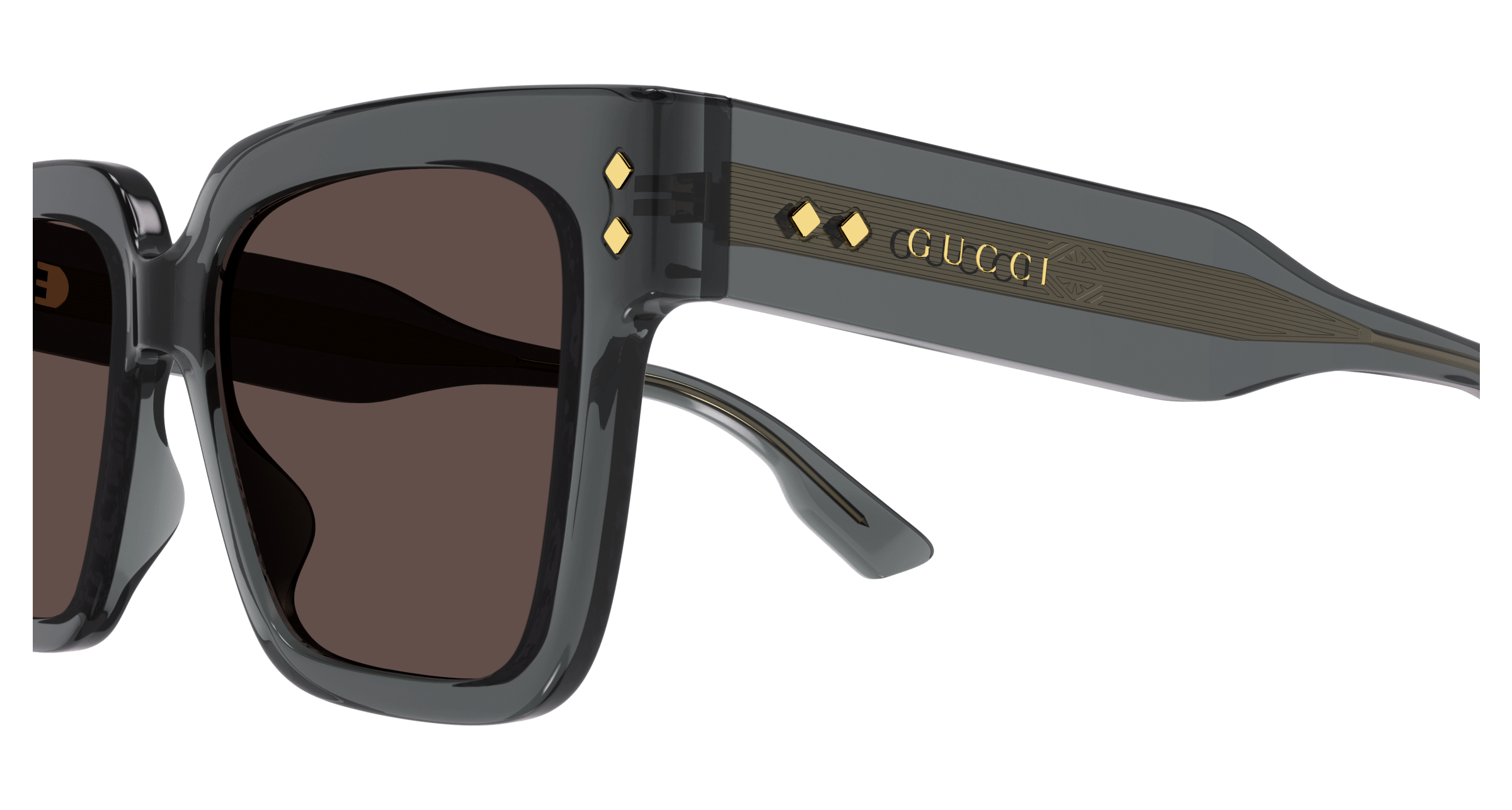 Grey Sunglasses Gucci 889652378541