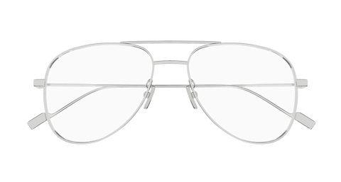 Silver Eyeglasses Saint Laurent 889652376646
