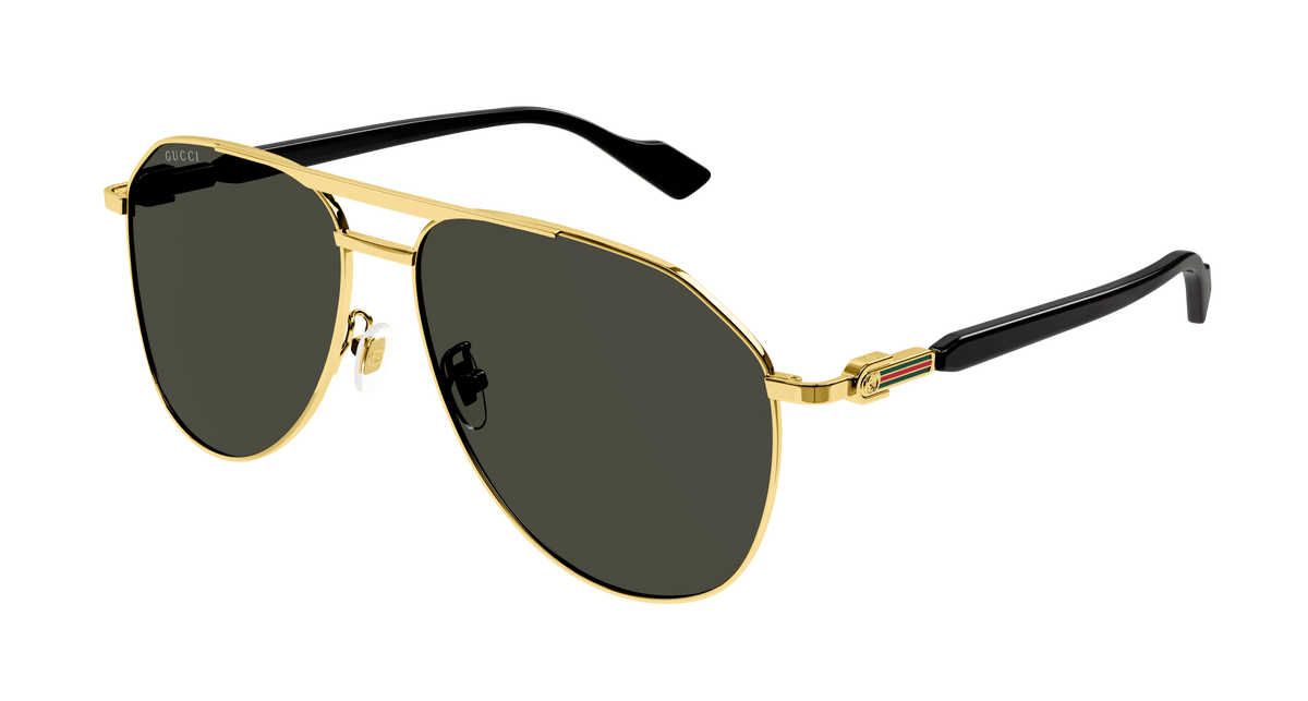 Gold Sunglasses Gucci 889652394039