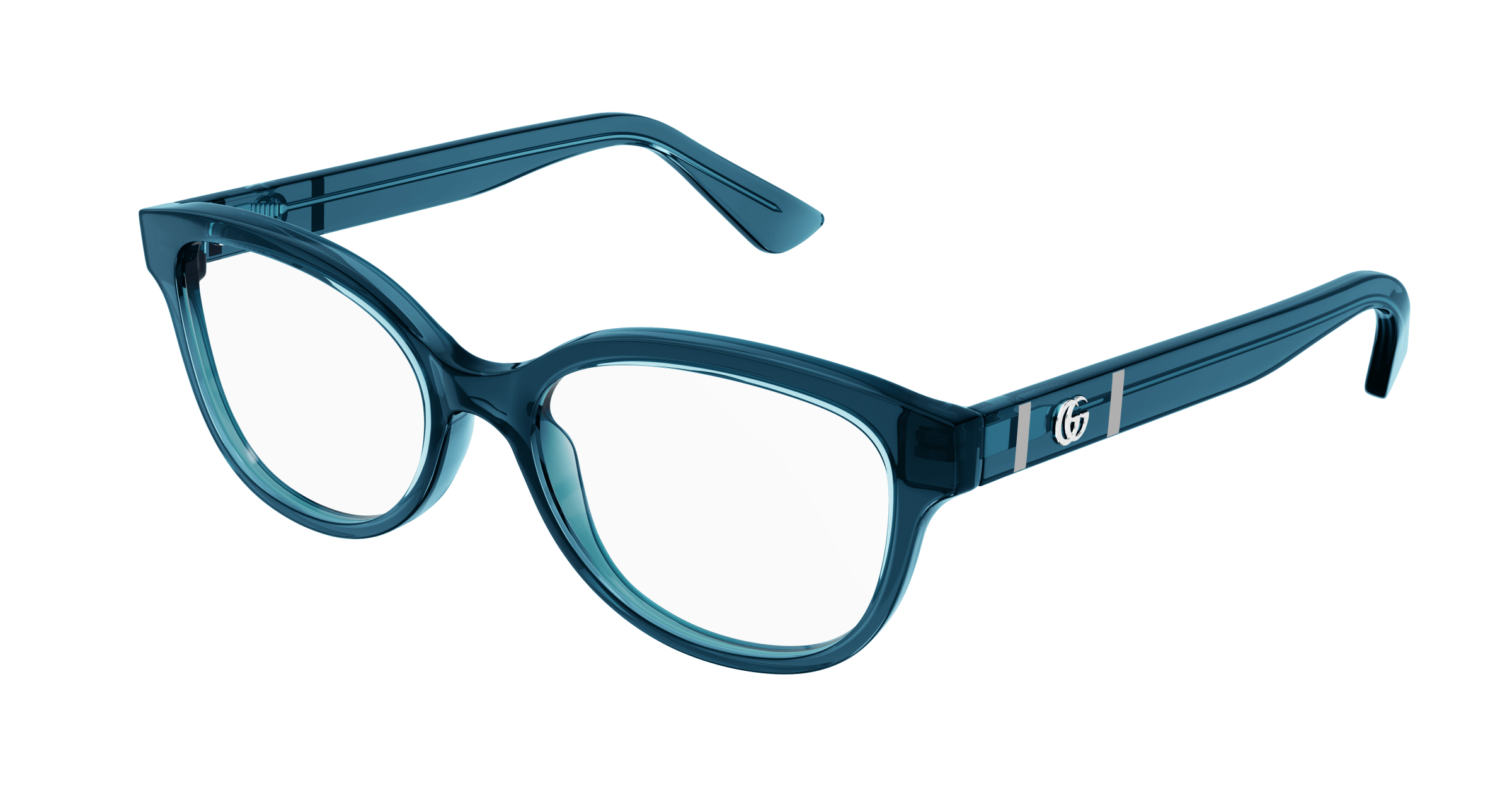 Blue Eyeglasses Gucci 889652379340