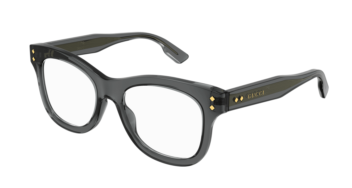 Grey Eyeglasses Gucci 889652375571