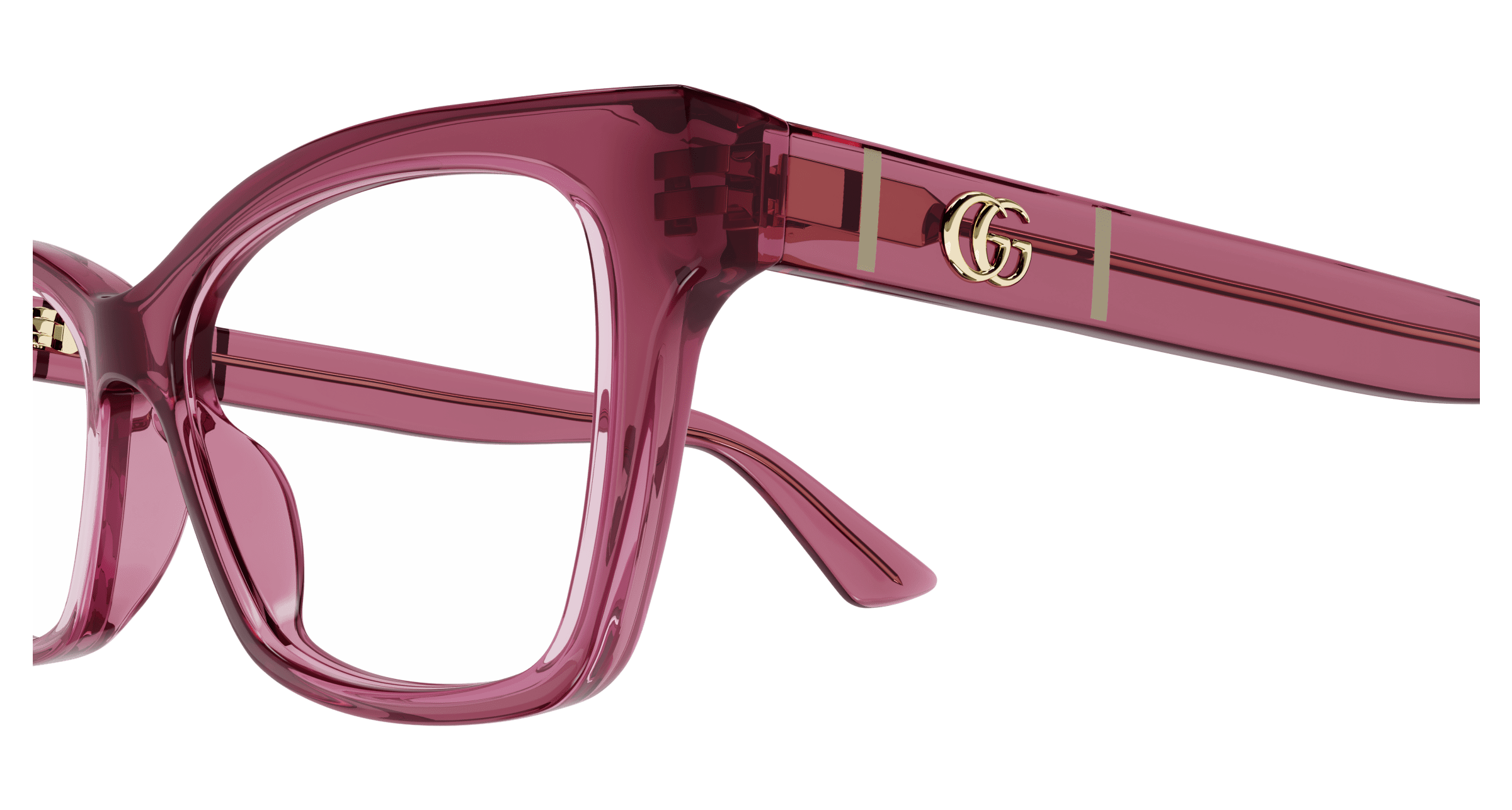 Burgundy Eyeglasses Gucci 889652384443