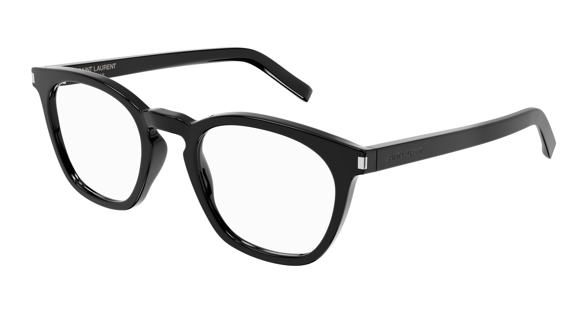 Black Eyeglasses Saint Laurent 889652376660