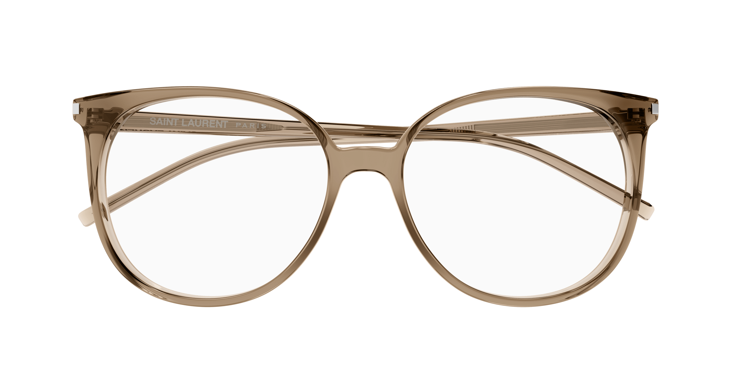 Brown Eyeglasses Saint Laurent 889652409368