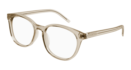 Beige Eyeglasses Saint Laurent 889652405315