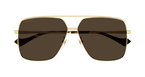 Gold Sunglasses Gucci 889652381497