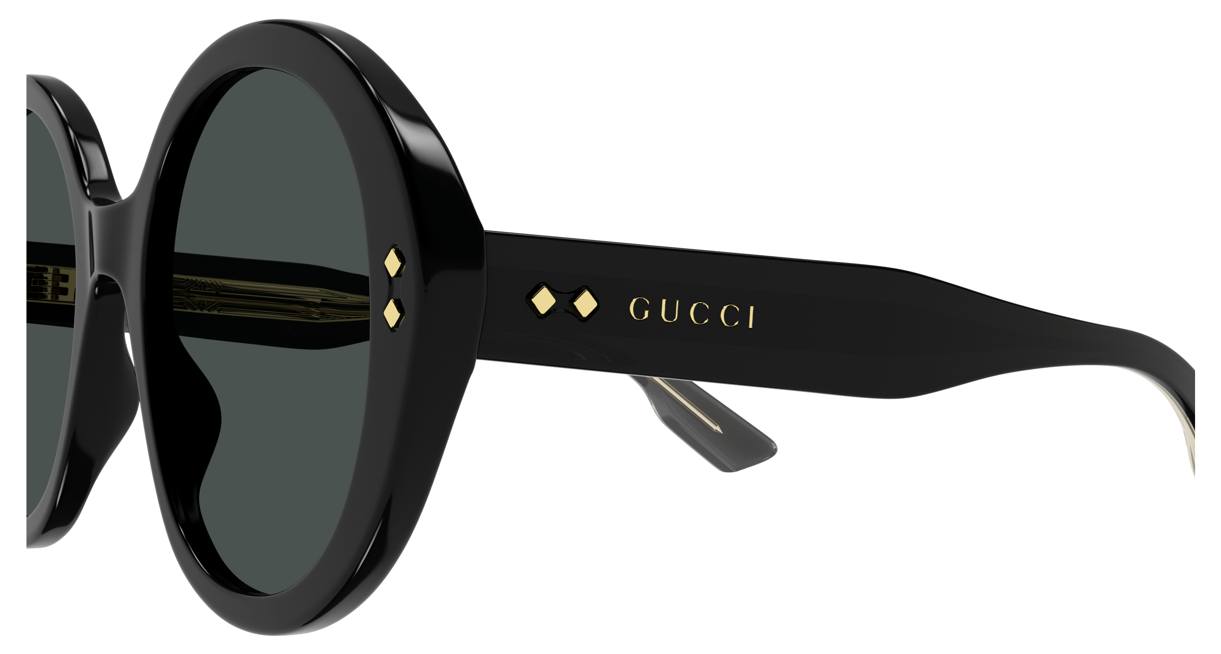 Black Sunglasses Gucci 889652375052