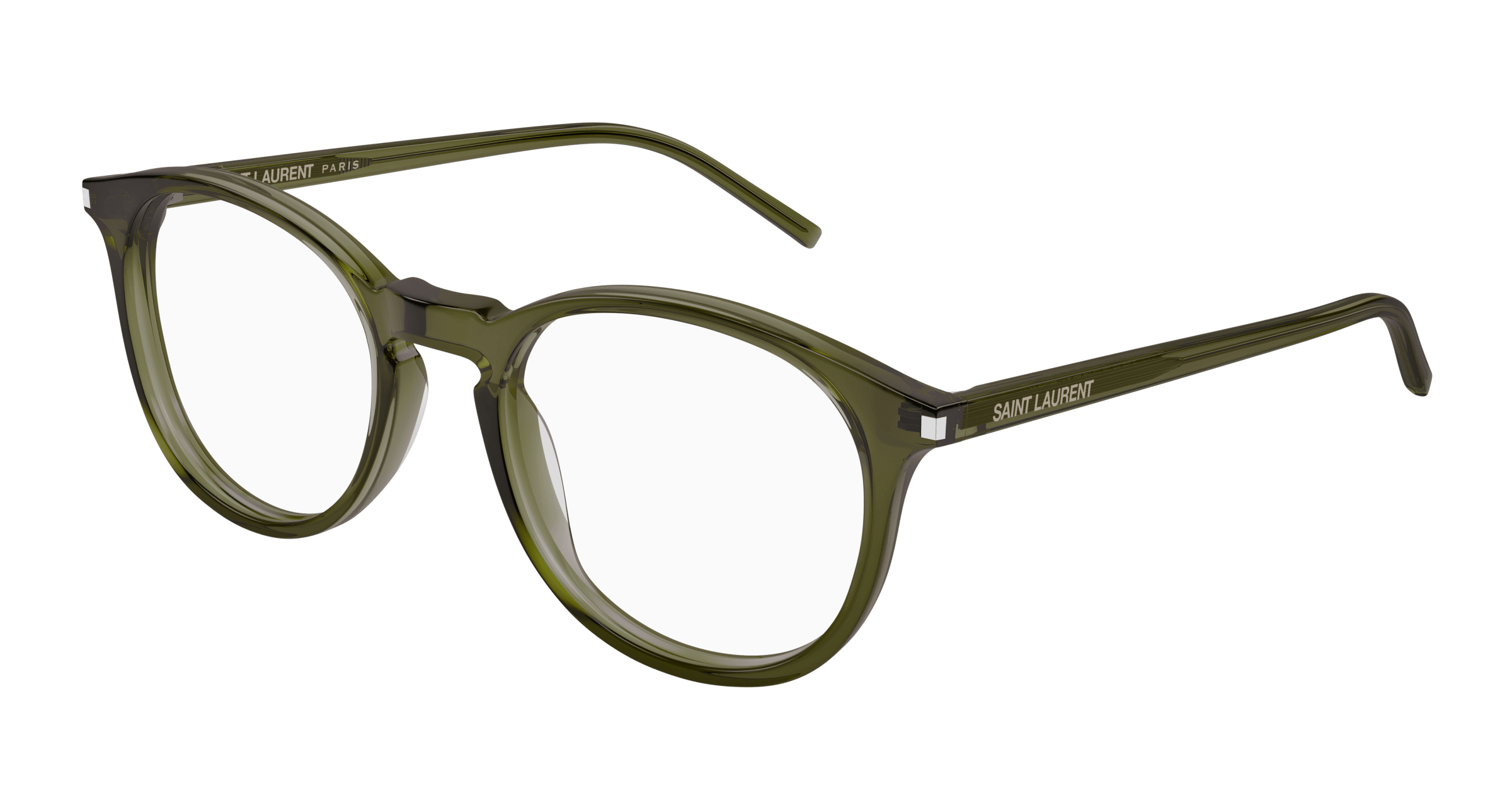 Green Eyeglasses Saint Laurent 889652408019