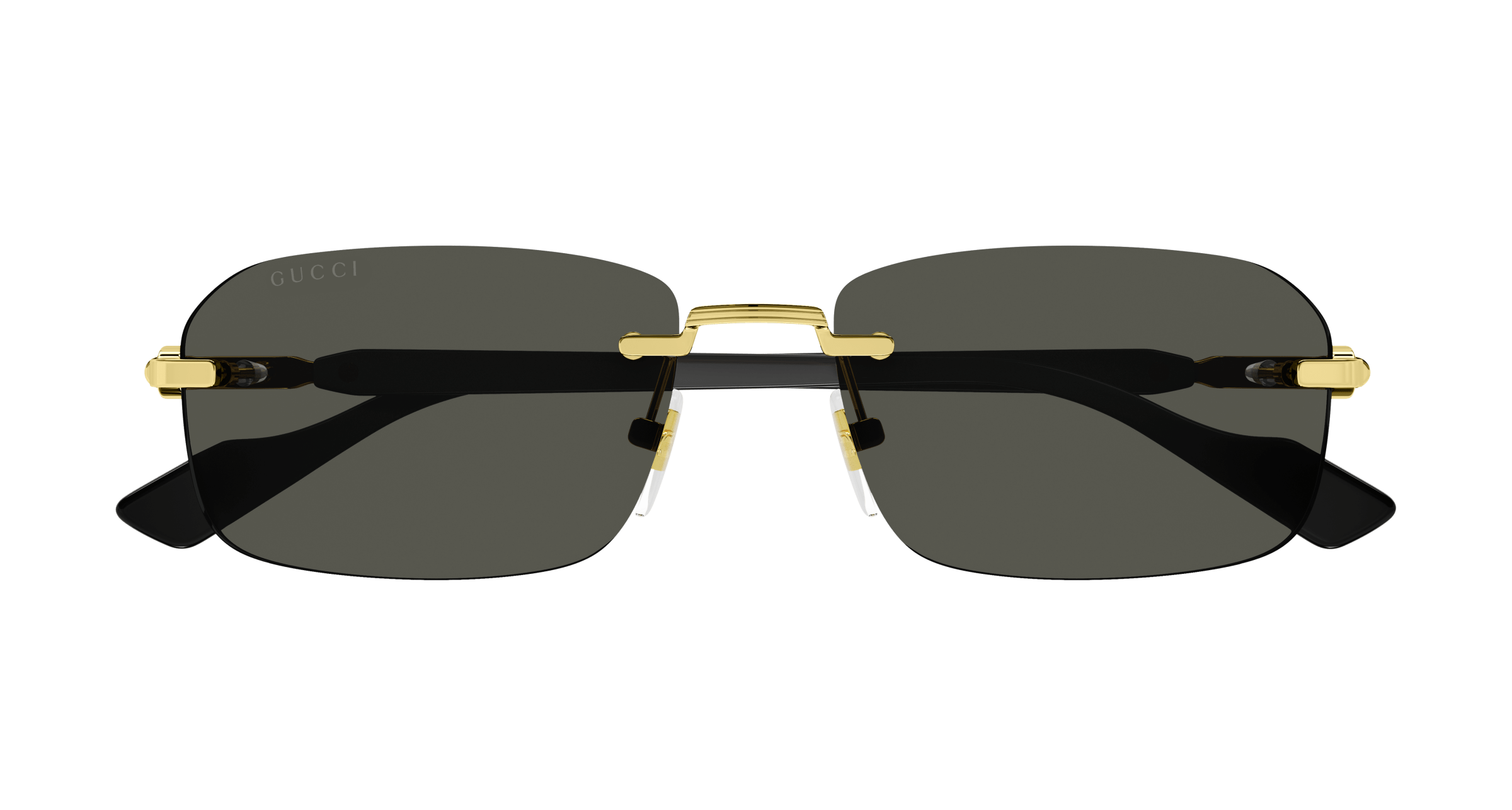 Gold Sunglasses Gucci 889652394190