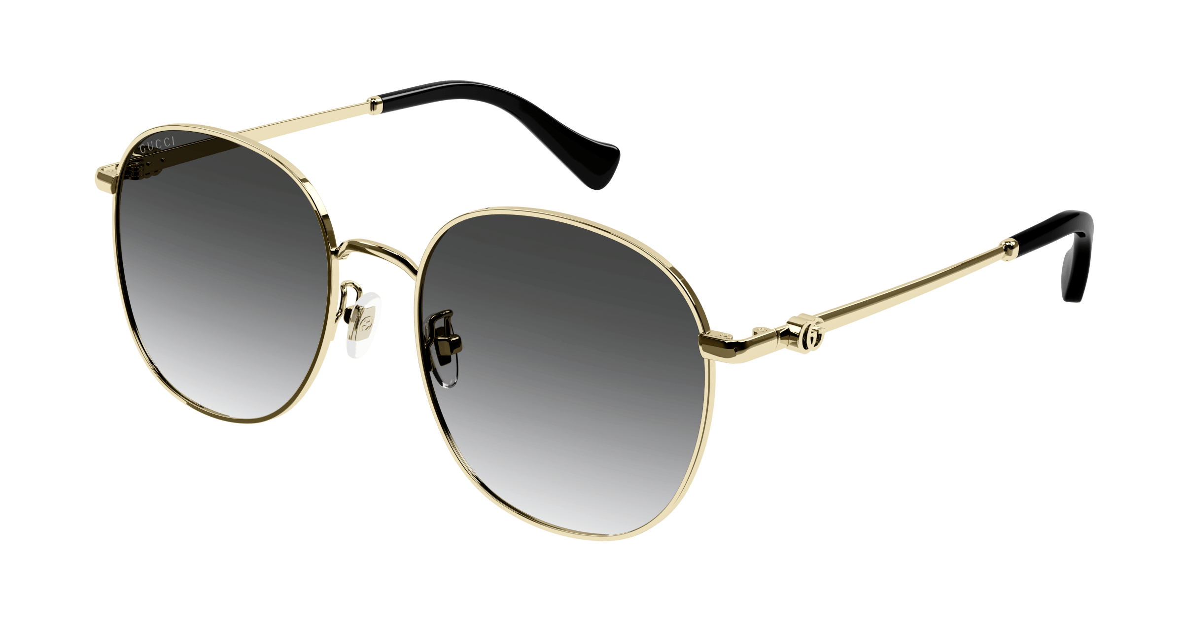 Gold Sunglasses Gucci 889652375892