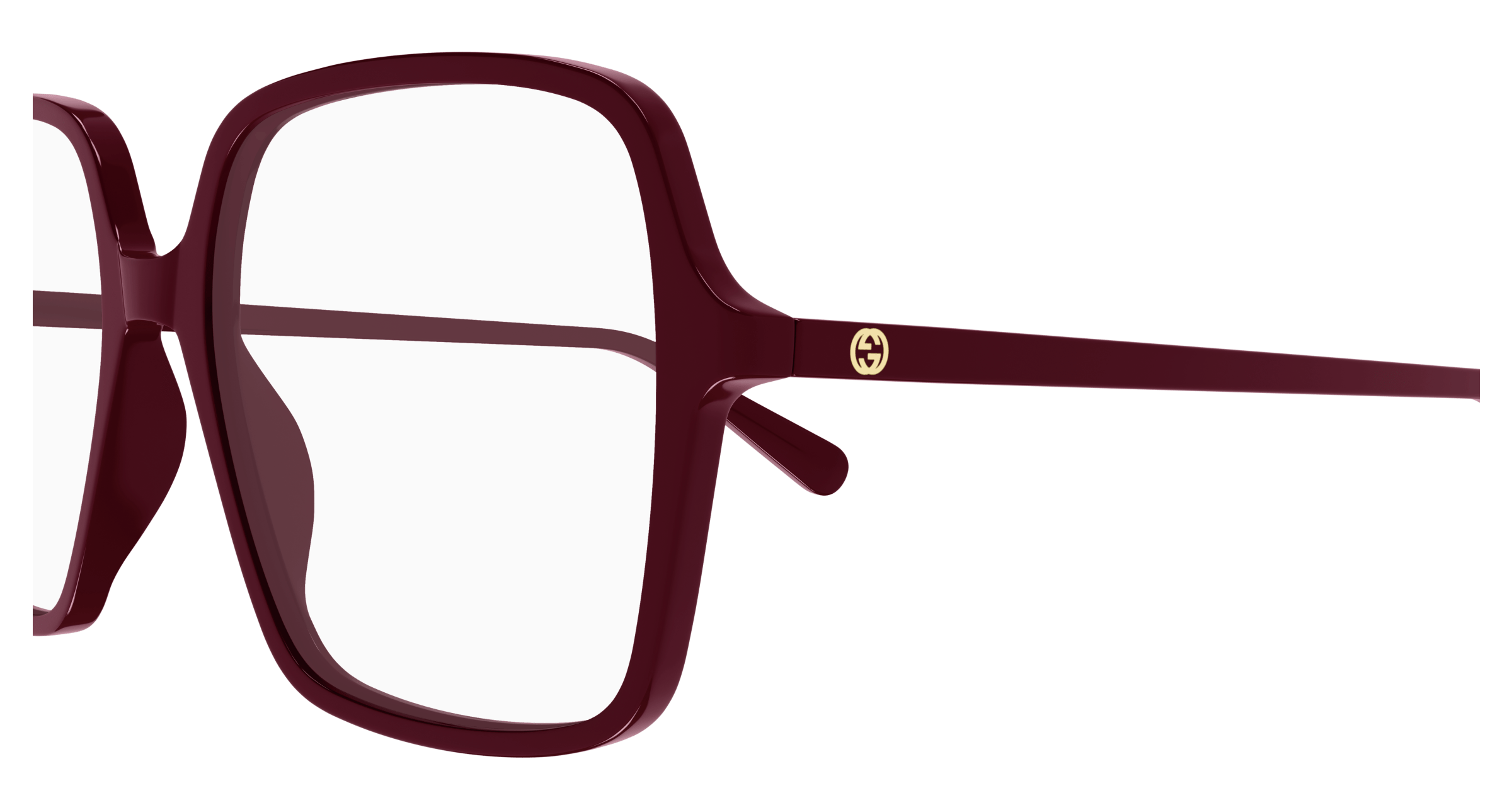 Burgundy Eyeglasses Gucci 889652407128