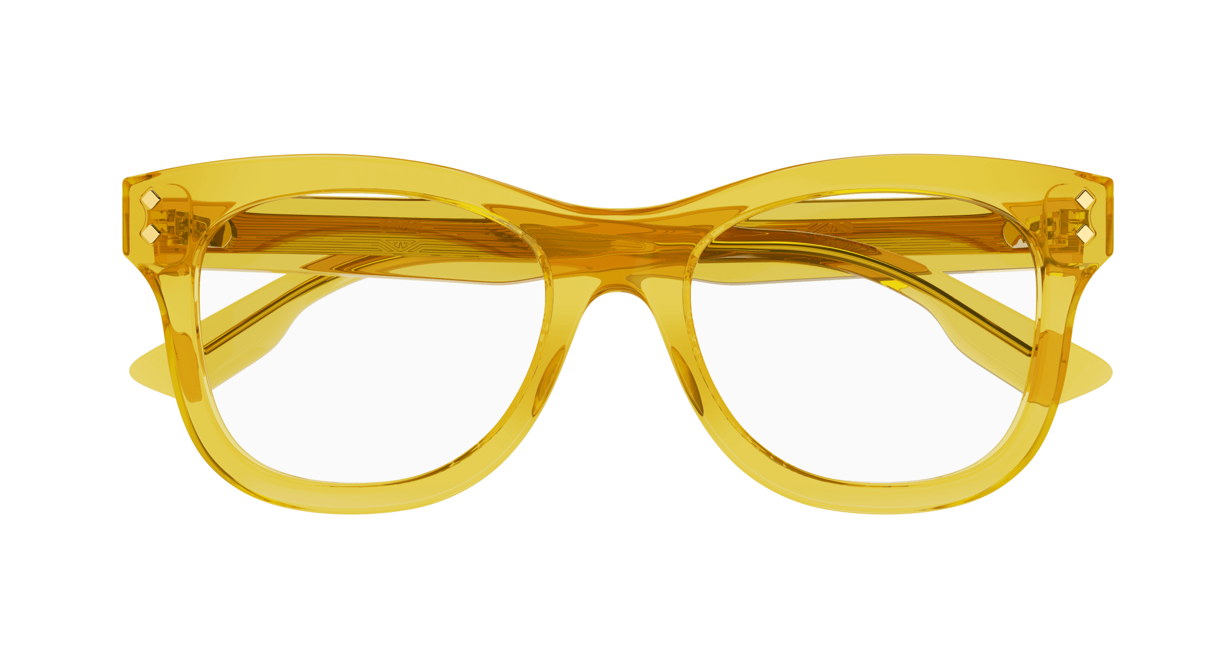 Yellow Eyeglasses Gucci 889652375557