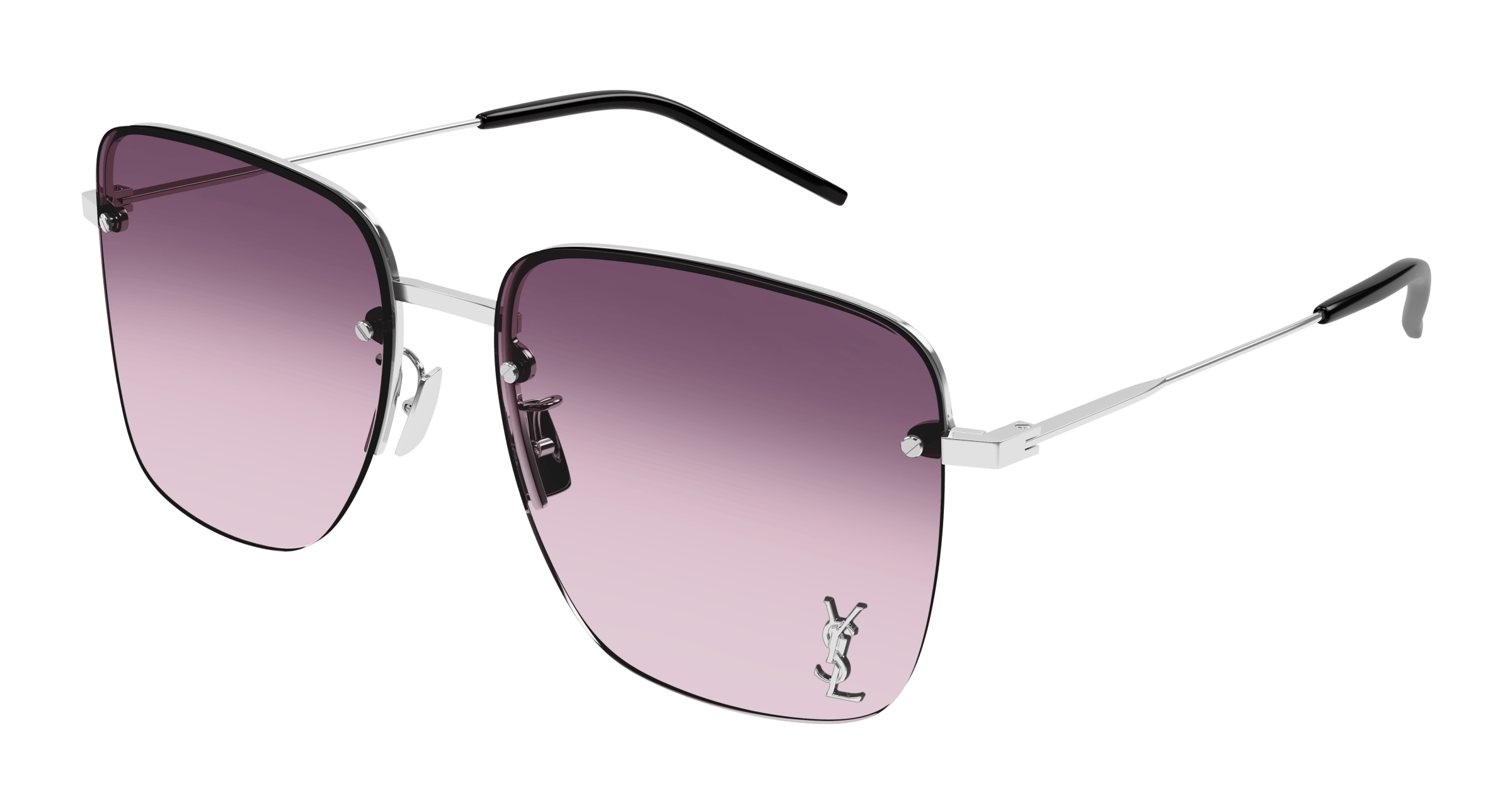 Silver Sunglasses Saint Laurent 889652409184