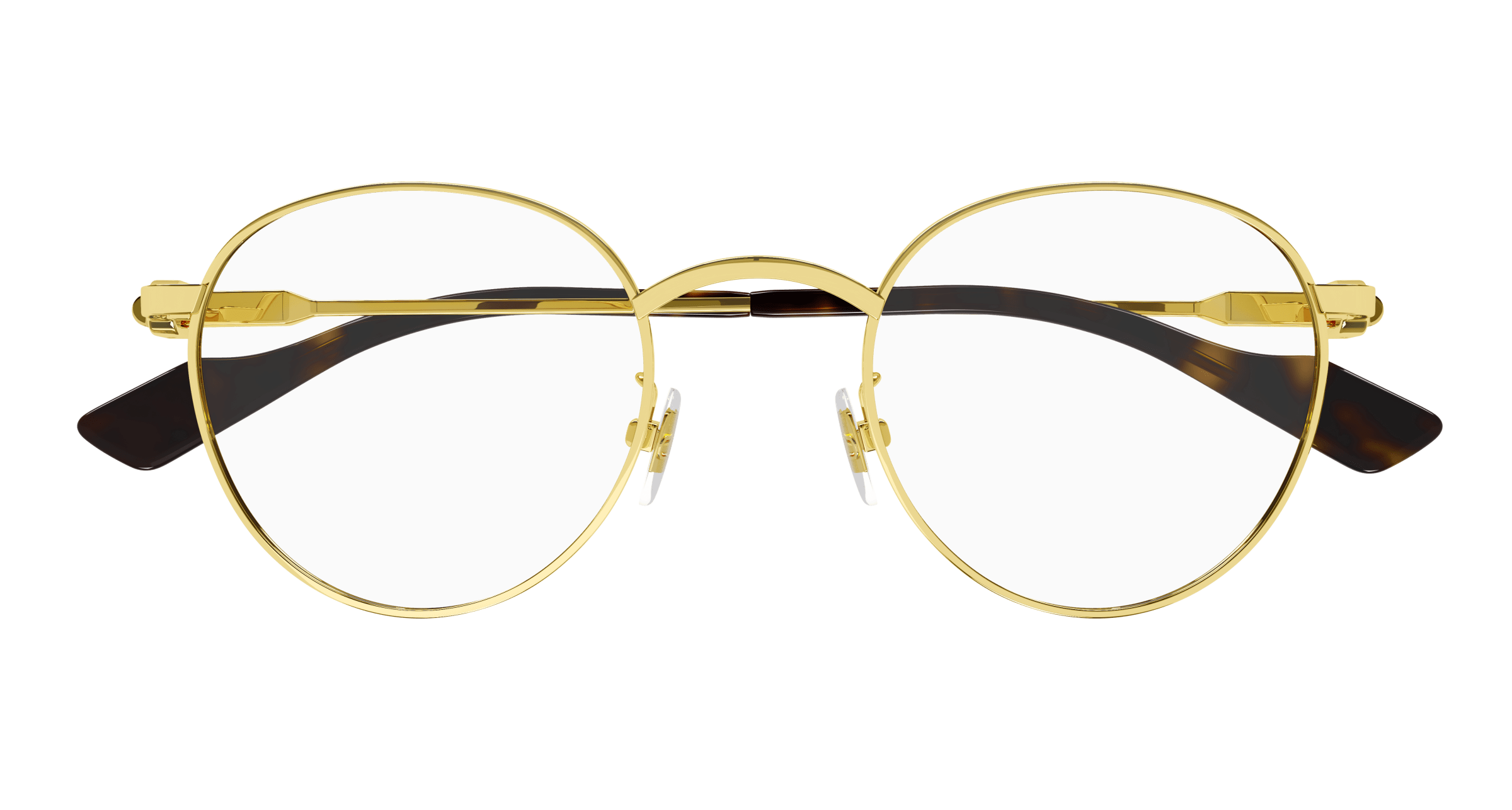 Gold Eyeglasses Gucci 889652394114