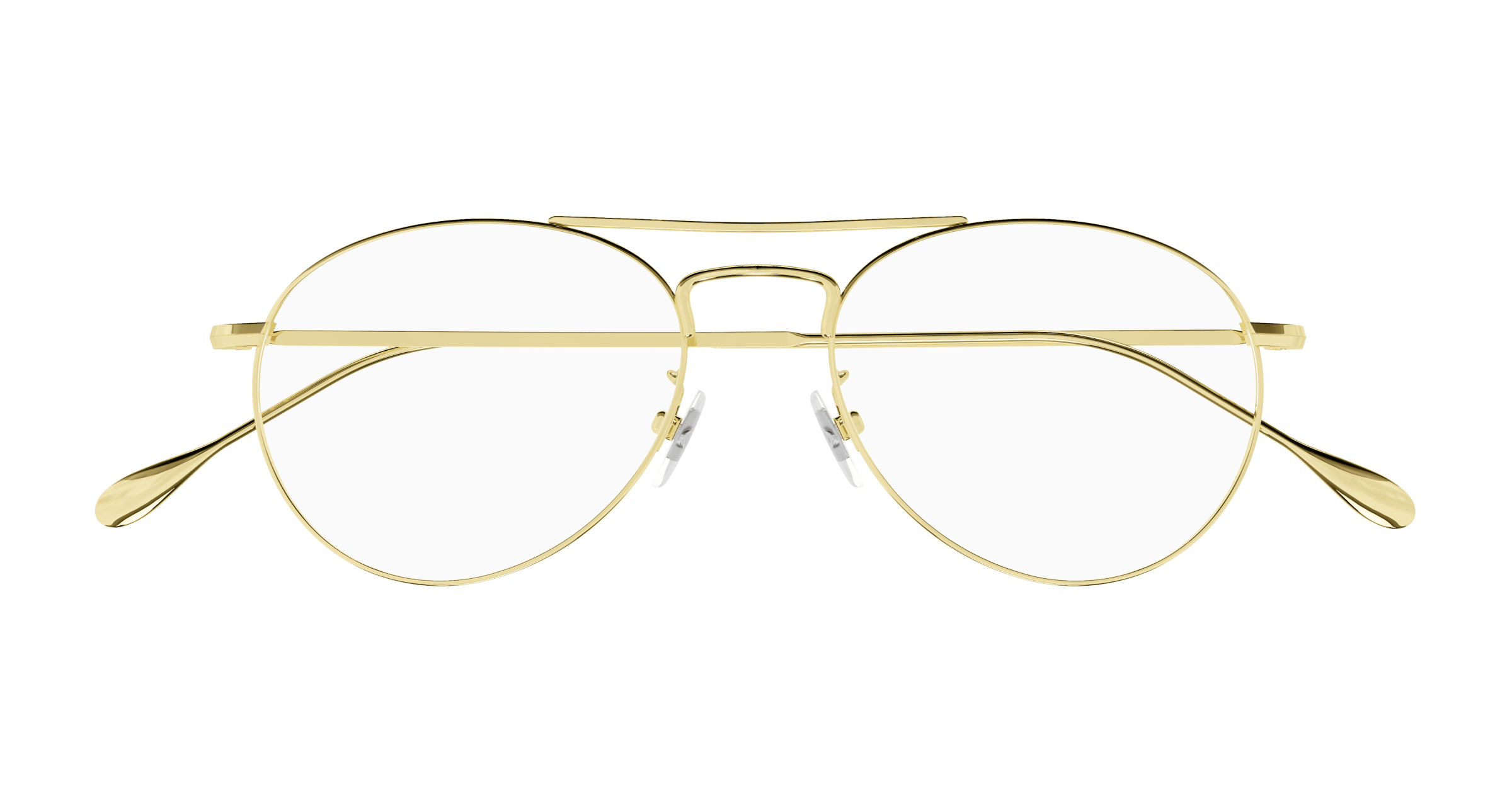 Gold Eyeglasses Gucci 889652393018