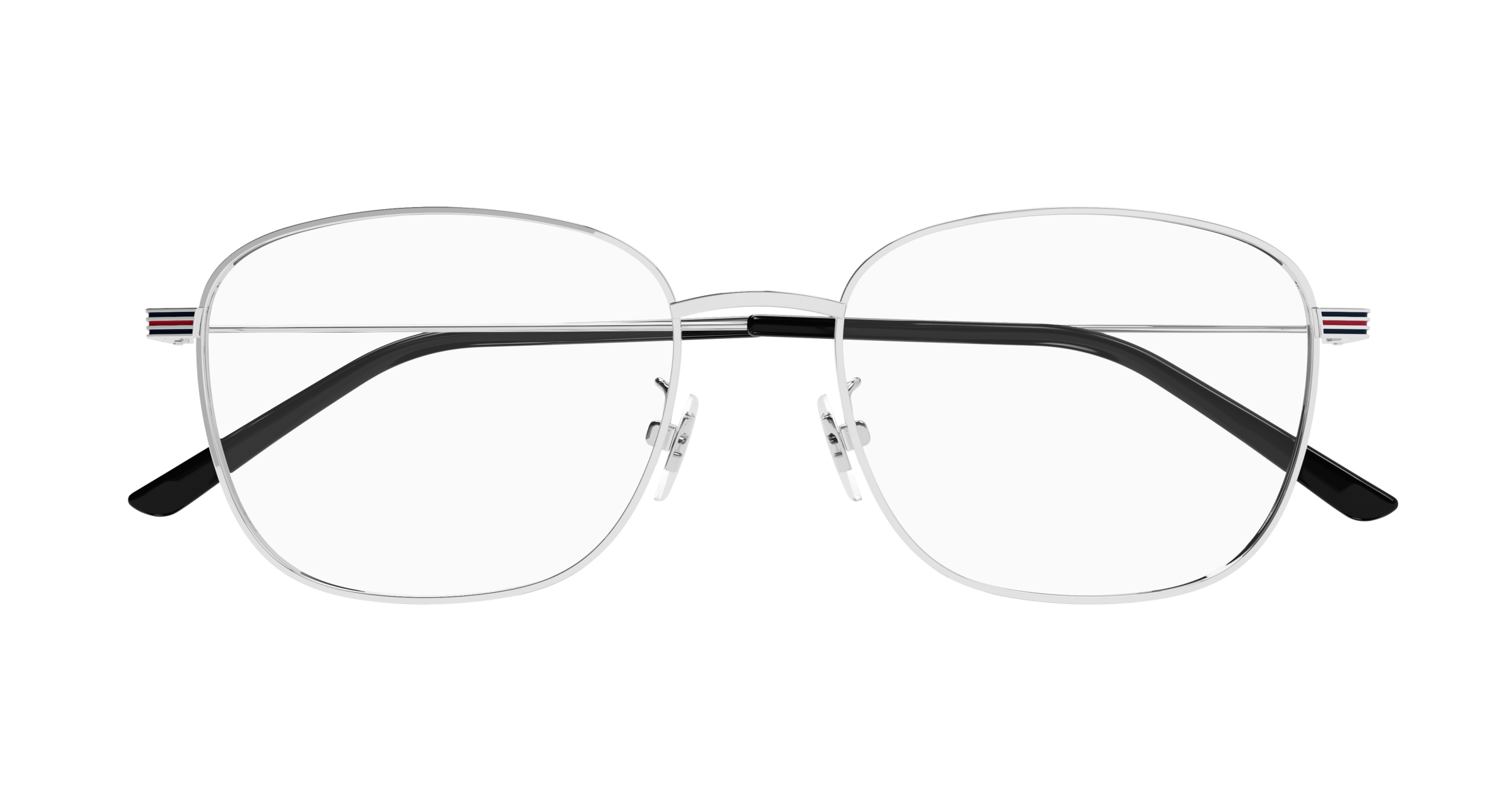 Silver Eyeglasses Gucci 889652381053