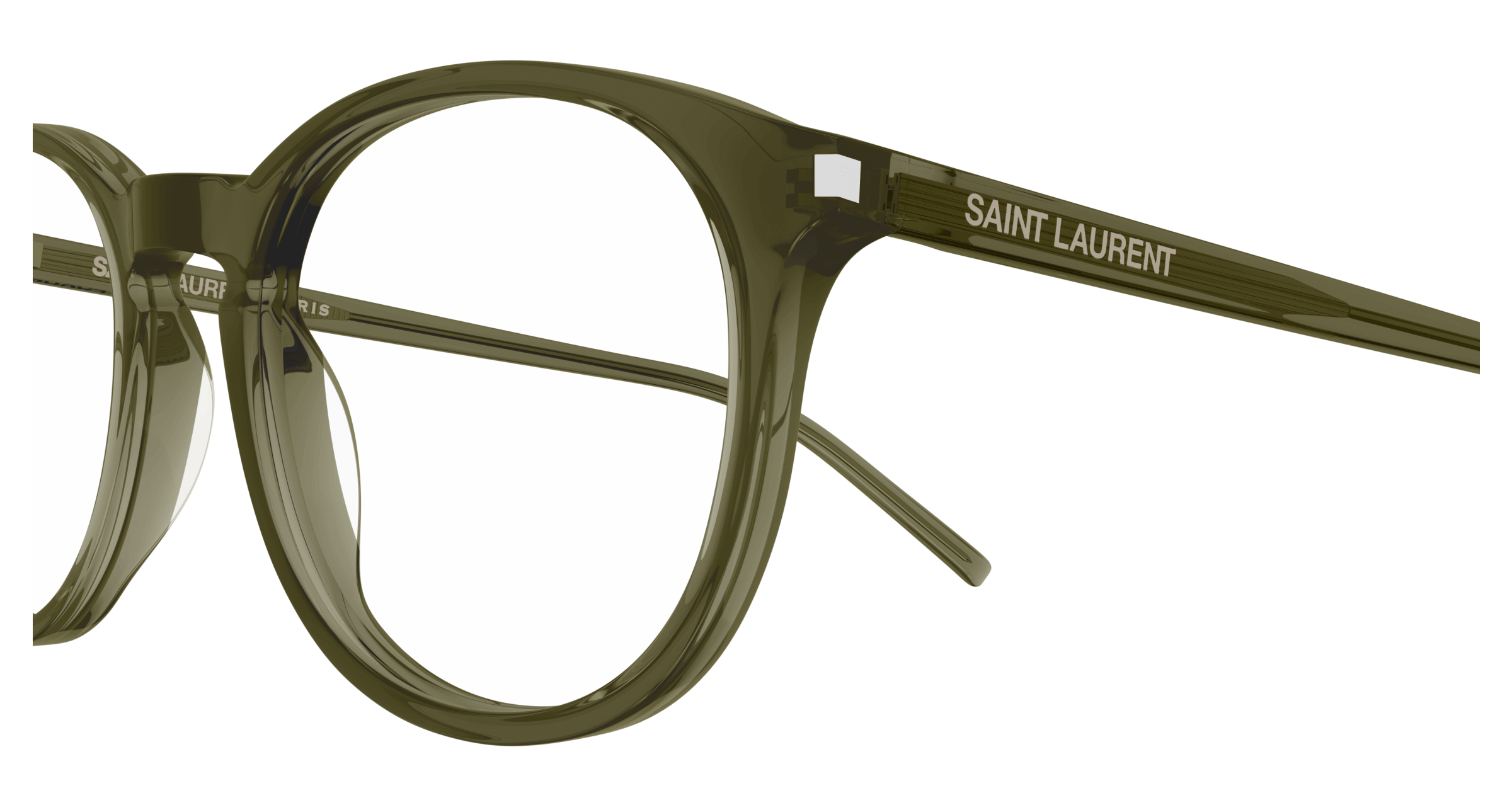 Green Eyeglasses Saint Laurent 889652408019