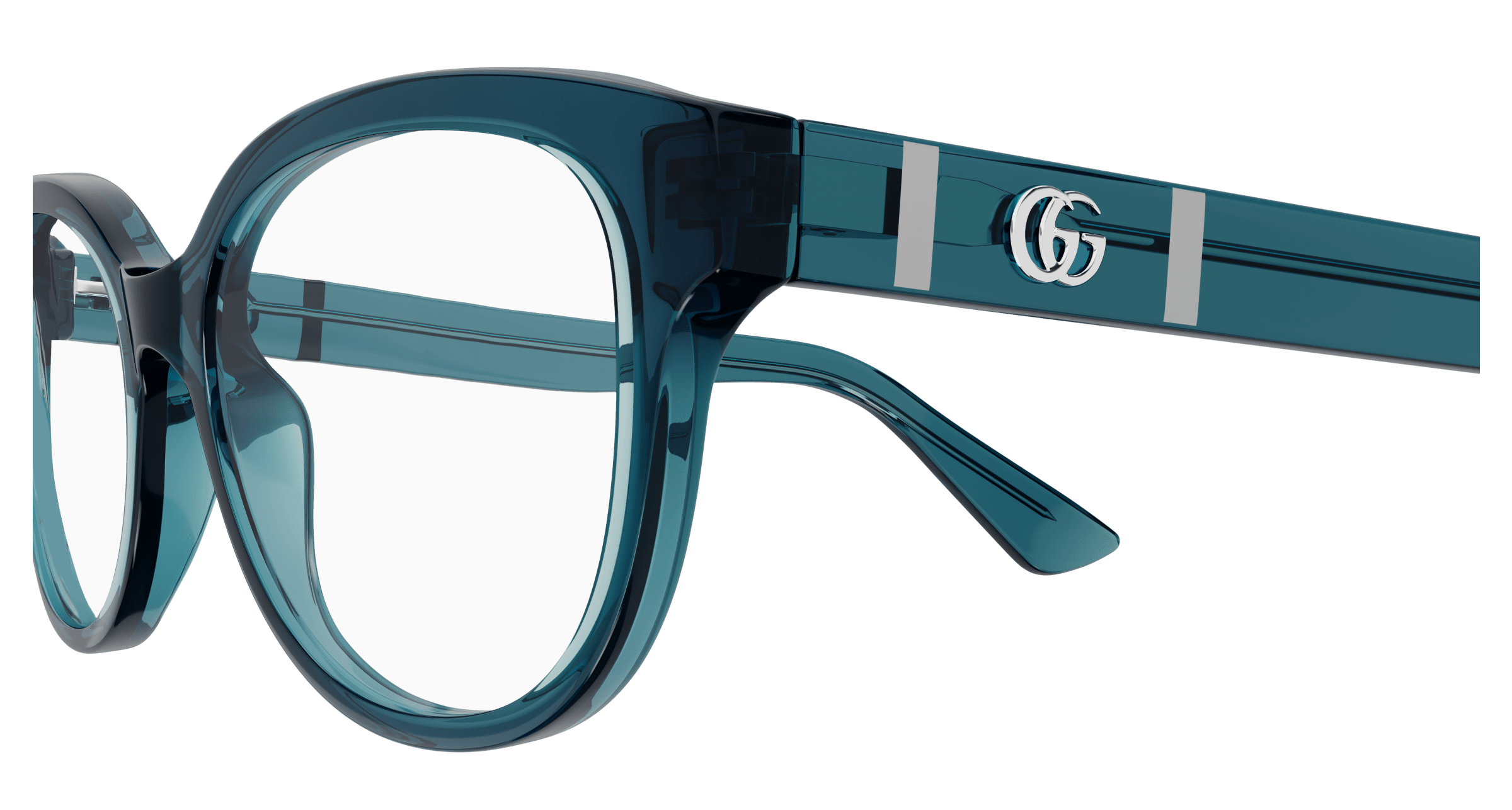 Blue Eyeglasses Gucci 889652379340