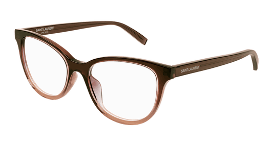 Brown Eyeglasses Saint Laurent 889652377155