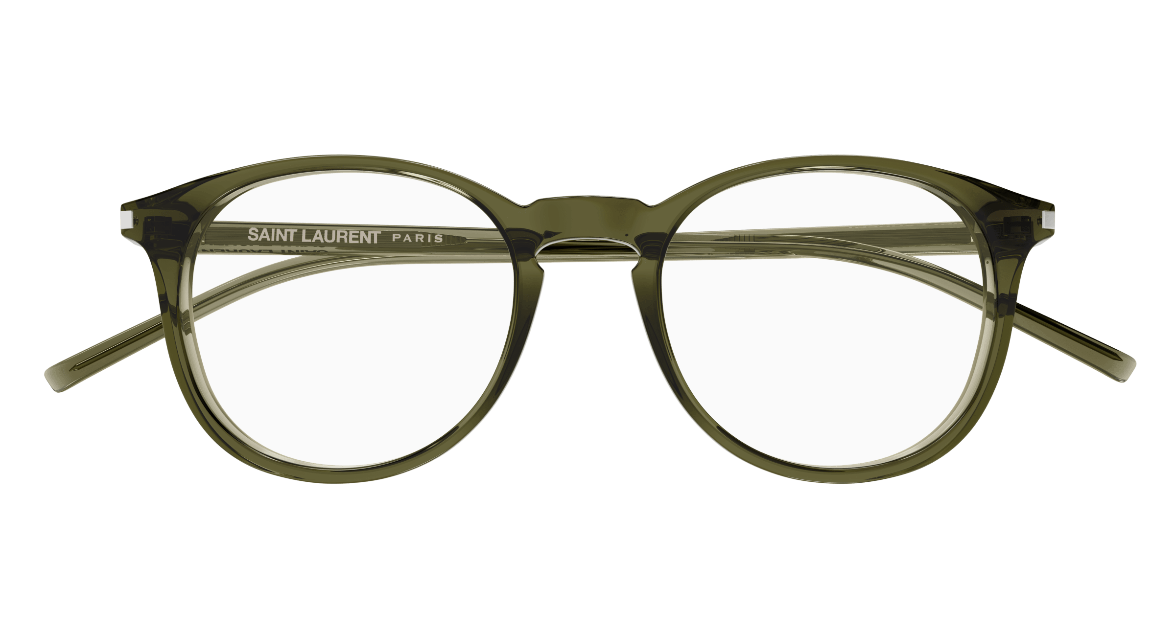 Green Eyeglasses Saint Laurent 889652408019