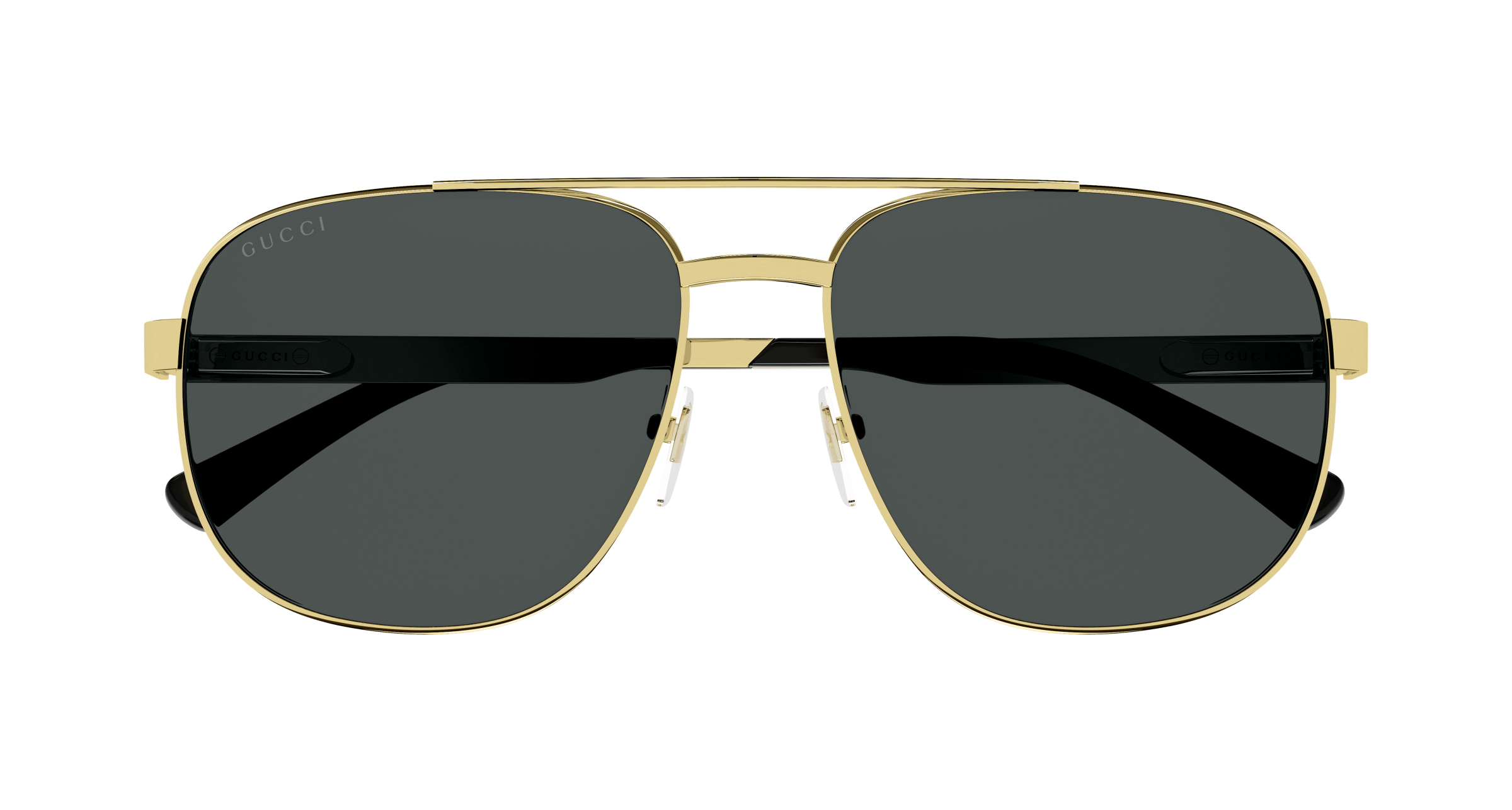 Gold Sunglasses Gucci 889652394350