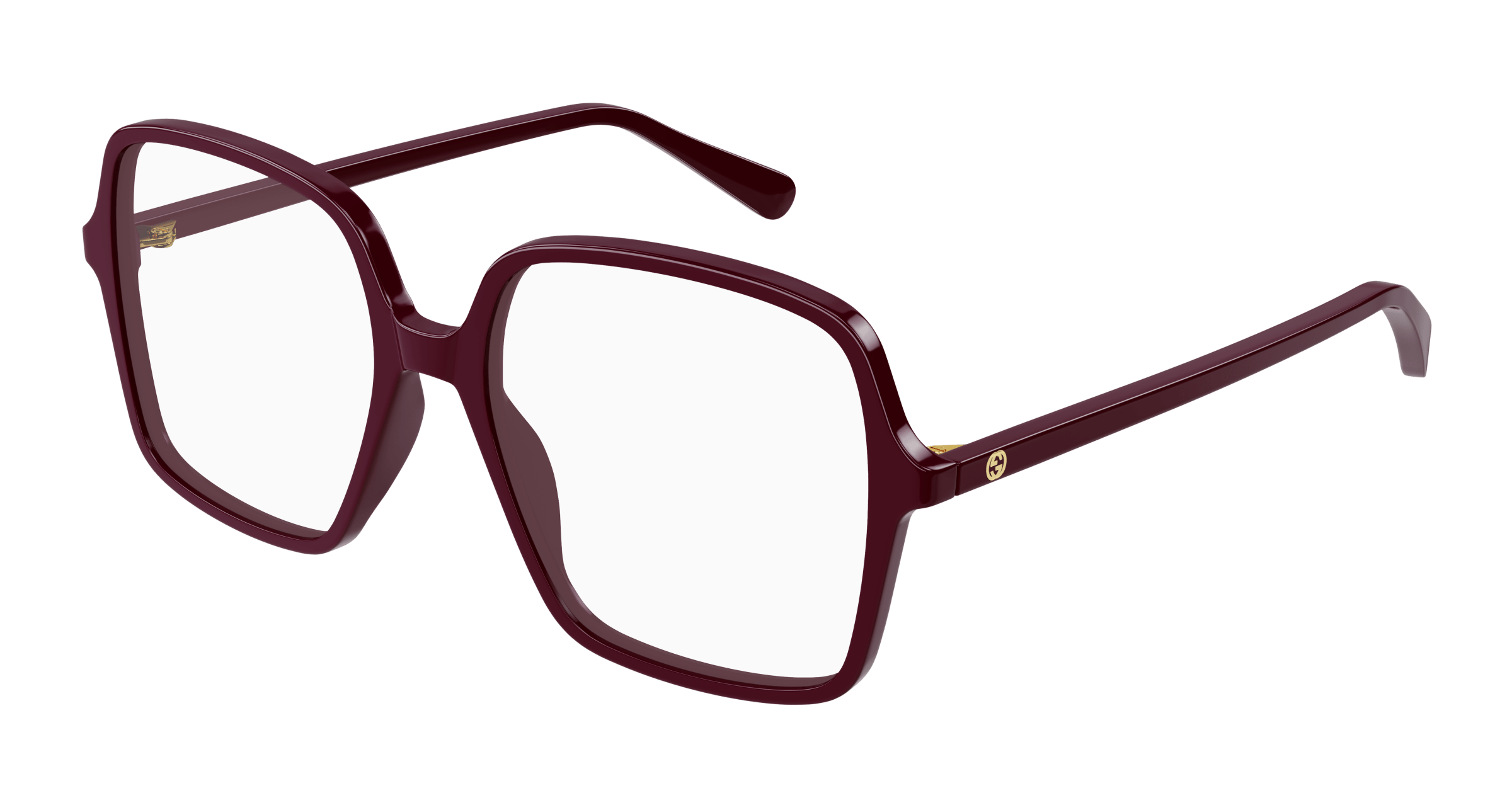 Burgundy Eyeglasses Gucci 889652407128