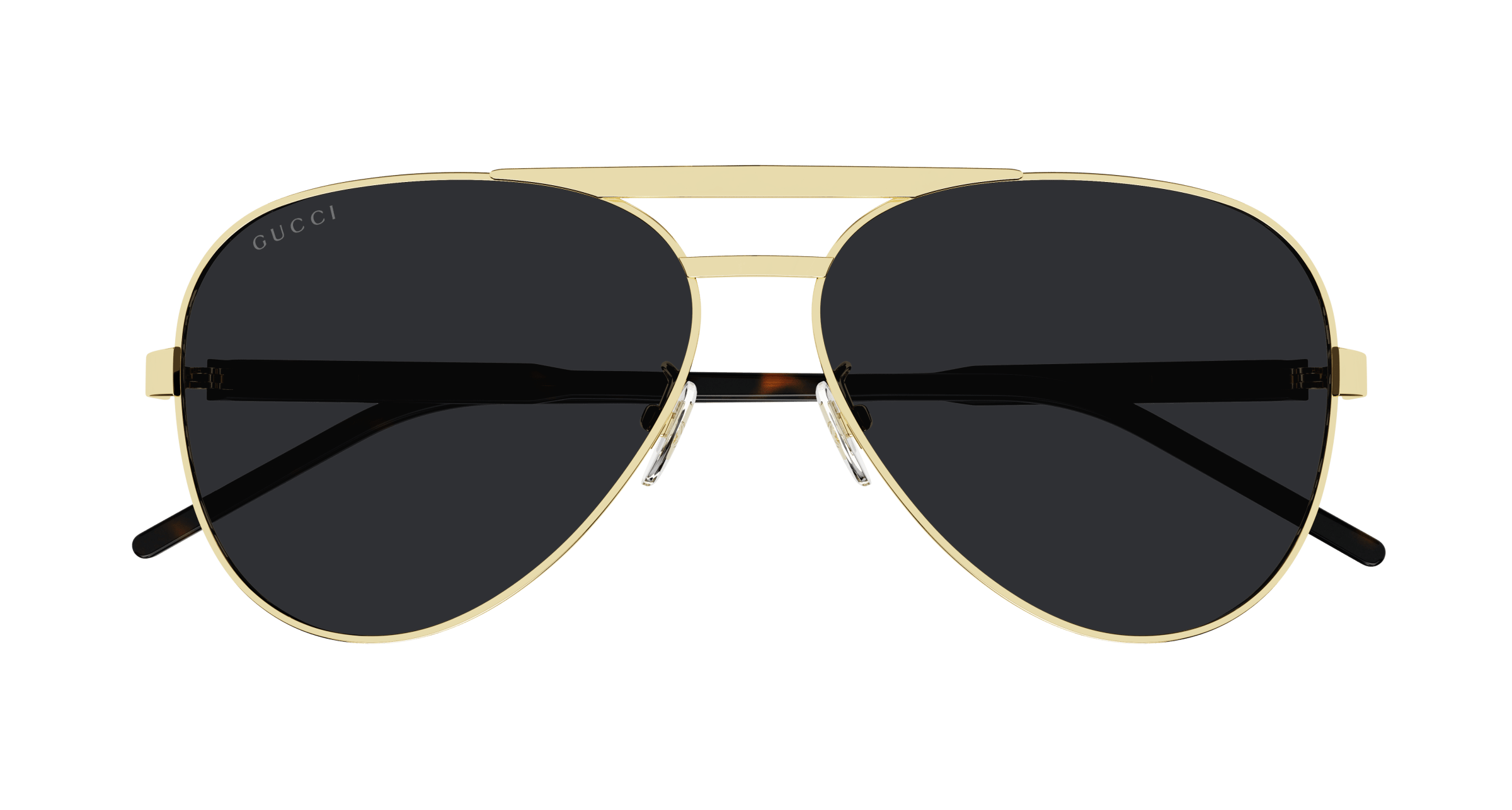 Gold Sunglasses Gucci 889652379203