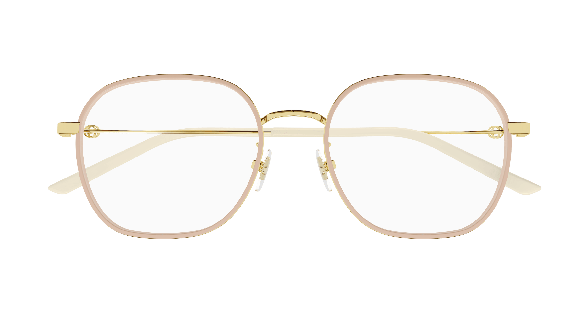 Gold Eyeglasses Gucci 889652392646