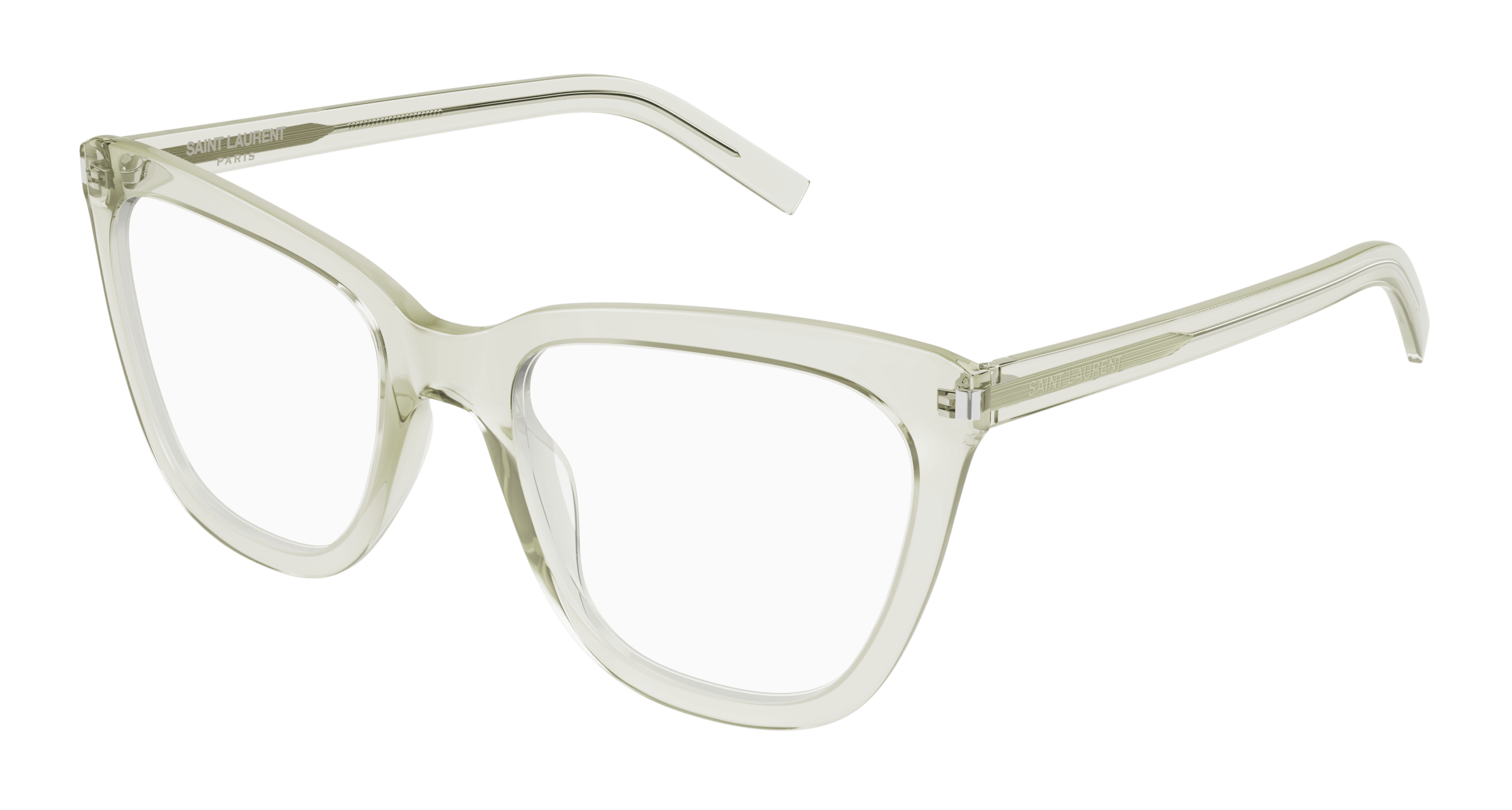 Green Eyeglasses Saint Laurent 889652404417